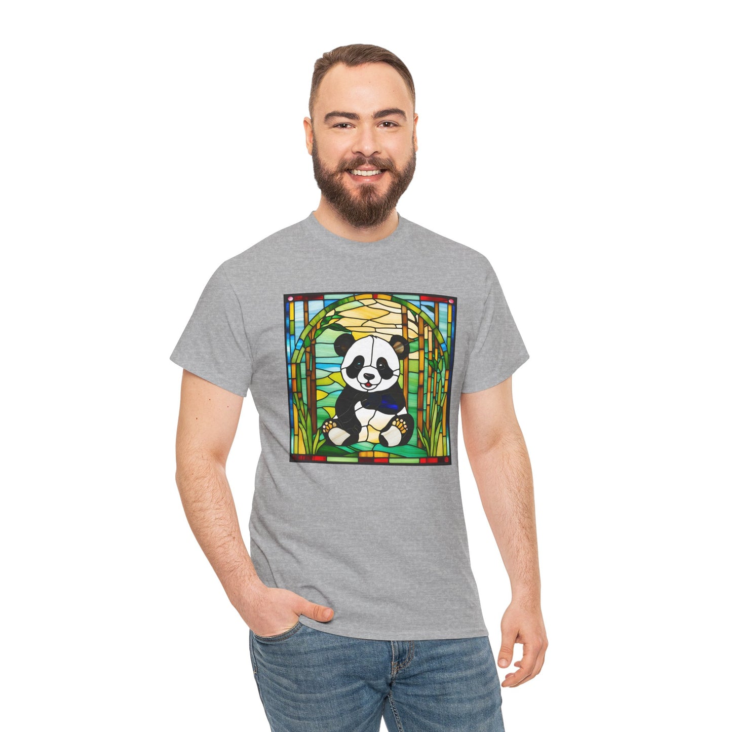 Panda Stained Glass T-shirt