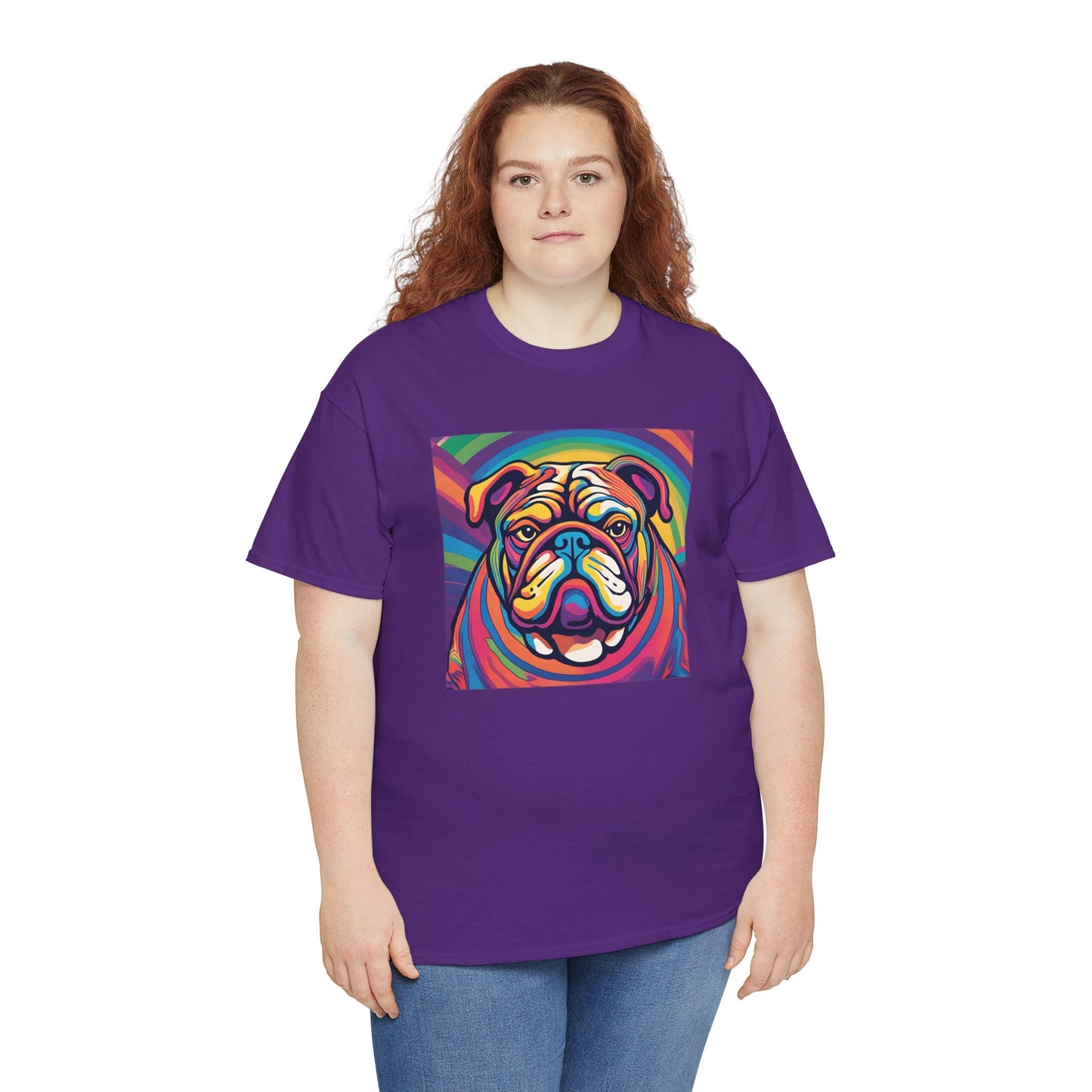 Psychedelic Bulldog T-shirt