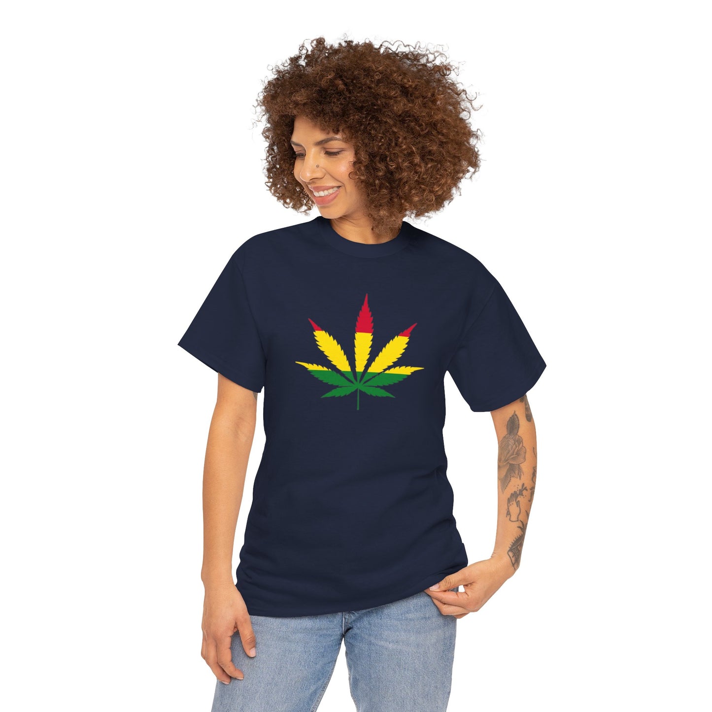 Jamaican Cannabis Leaf T-shirt