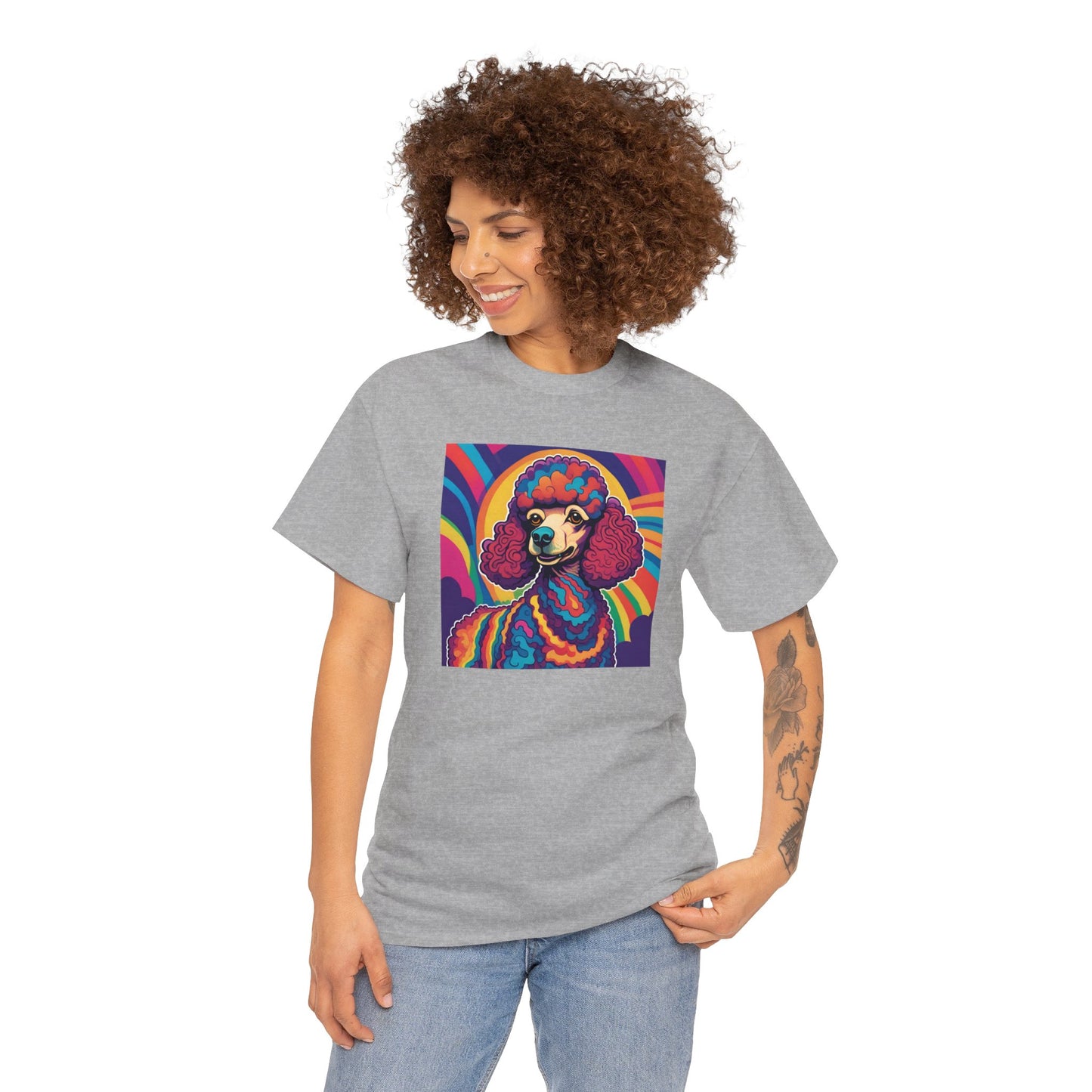 Psychedelic Poodle T-shirt