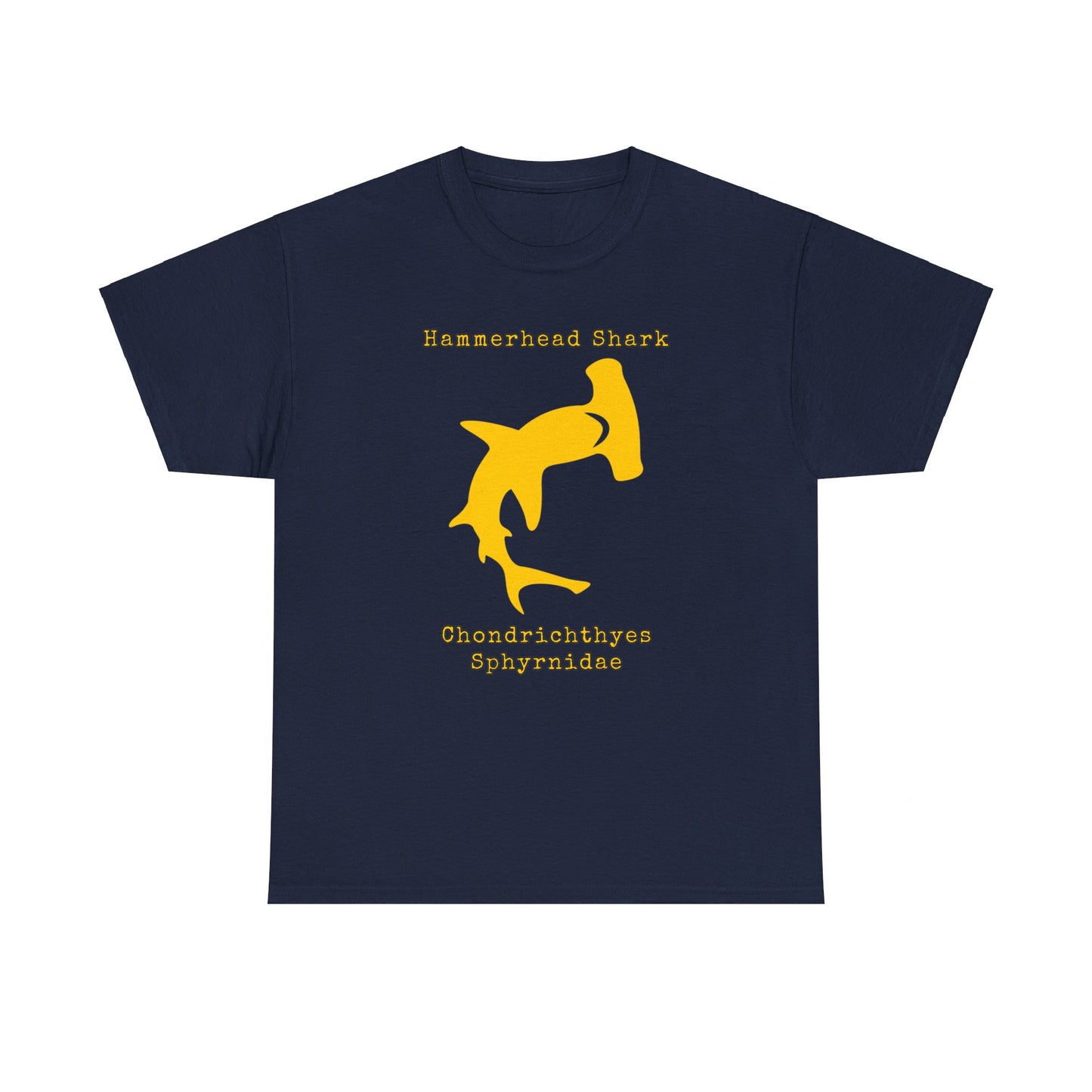 Hammerhead Shark with Scientific Names T-shirt