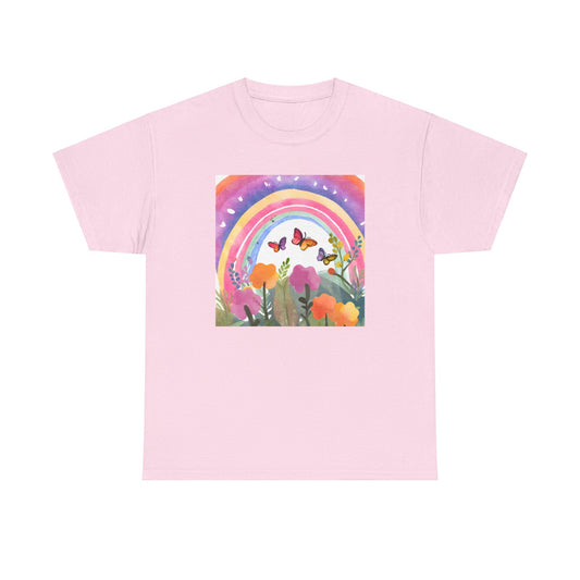 Butterflies in Garden V1 T-shirt