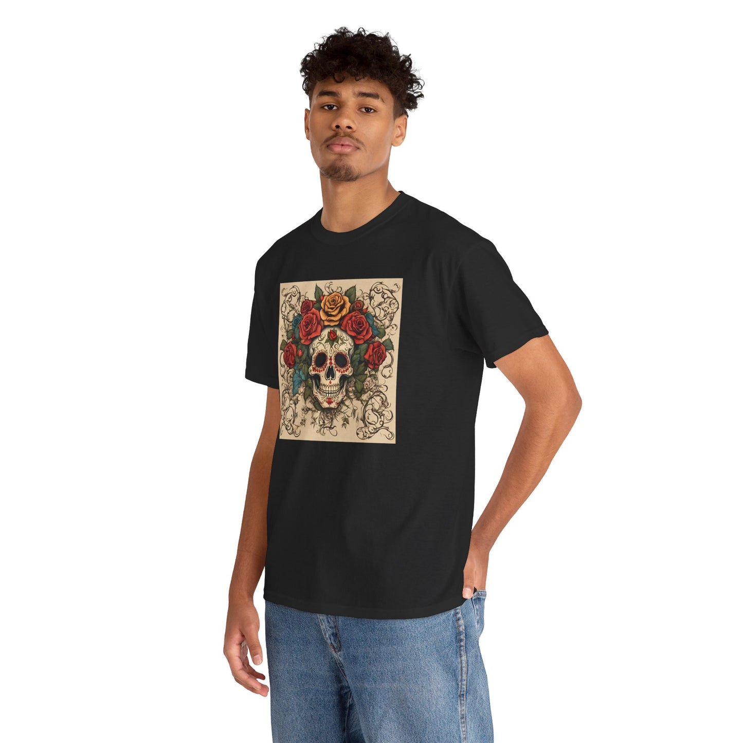 Day of the Dead Skull v2 T-shirt