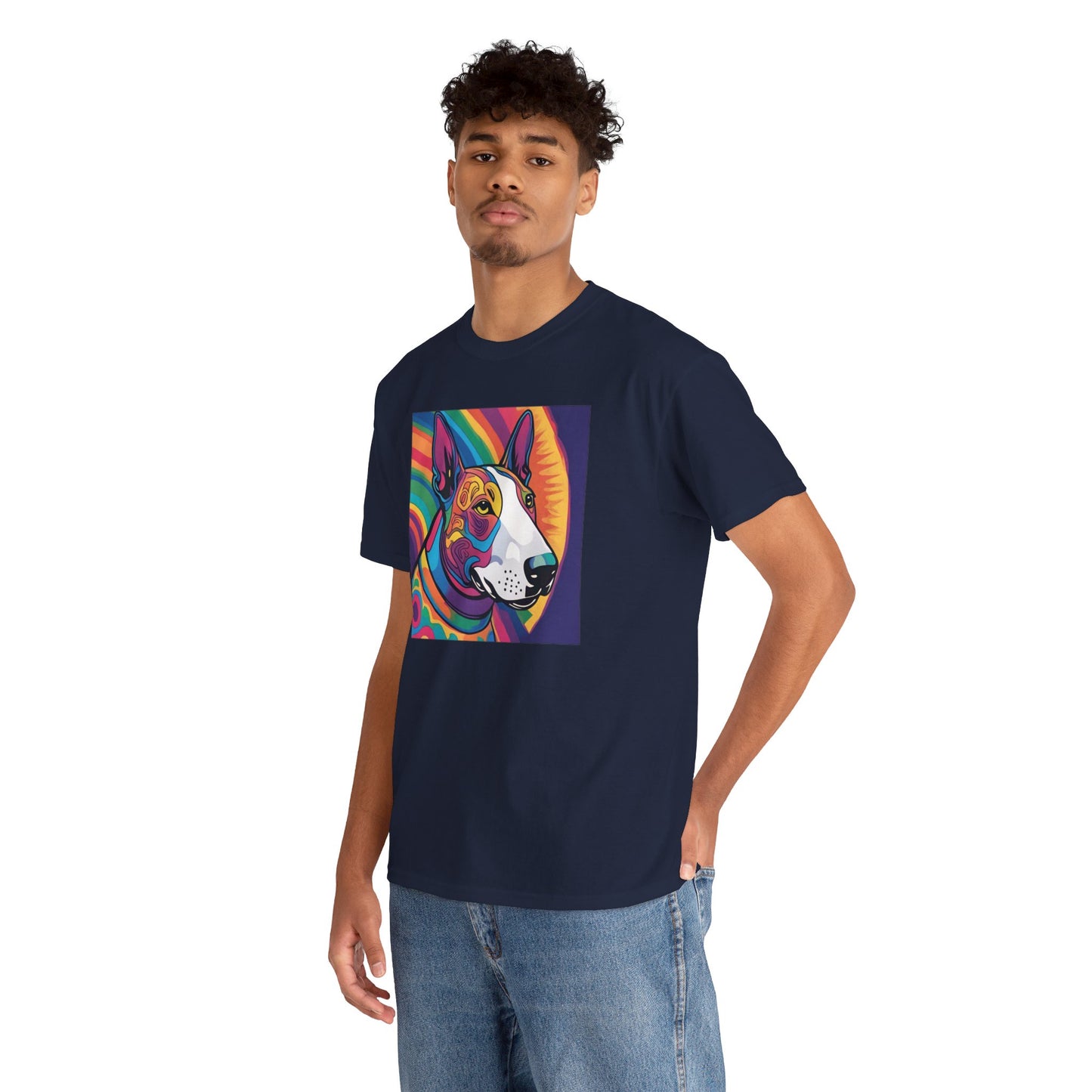 Psychedelic Bull Terrier T-shirt