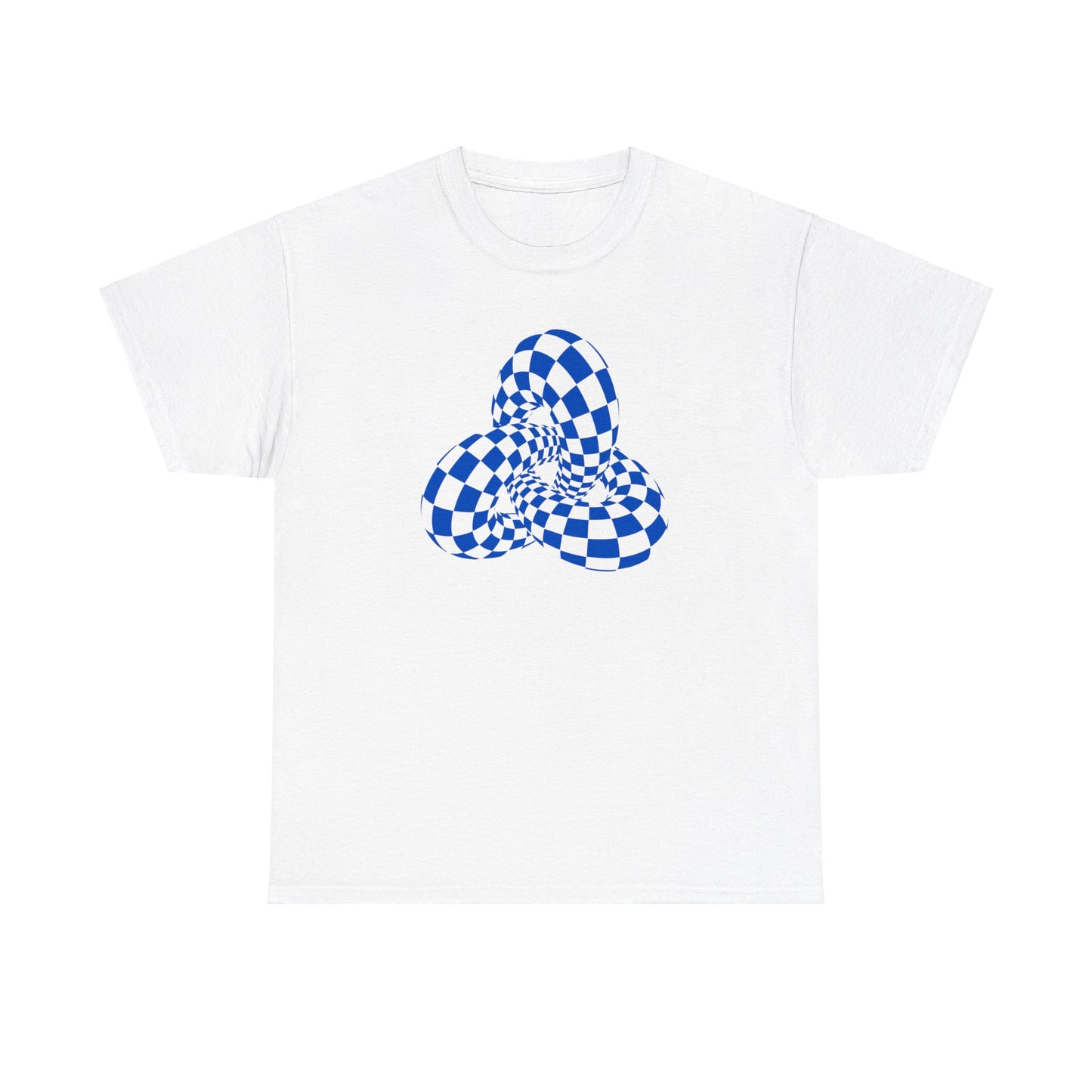 Twisted Checkerboard T-shirt