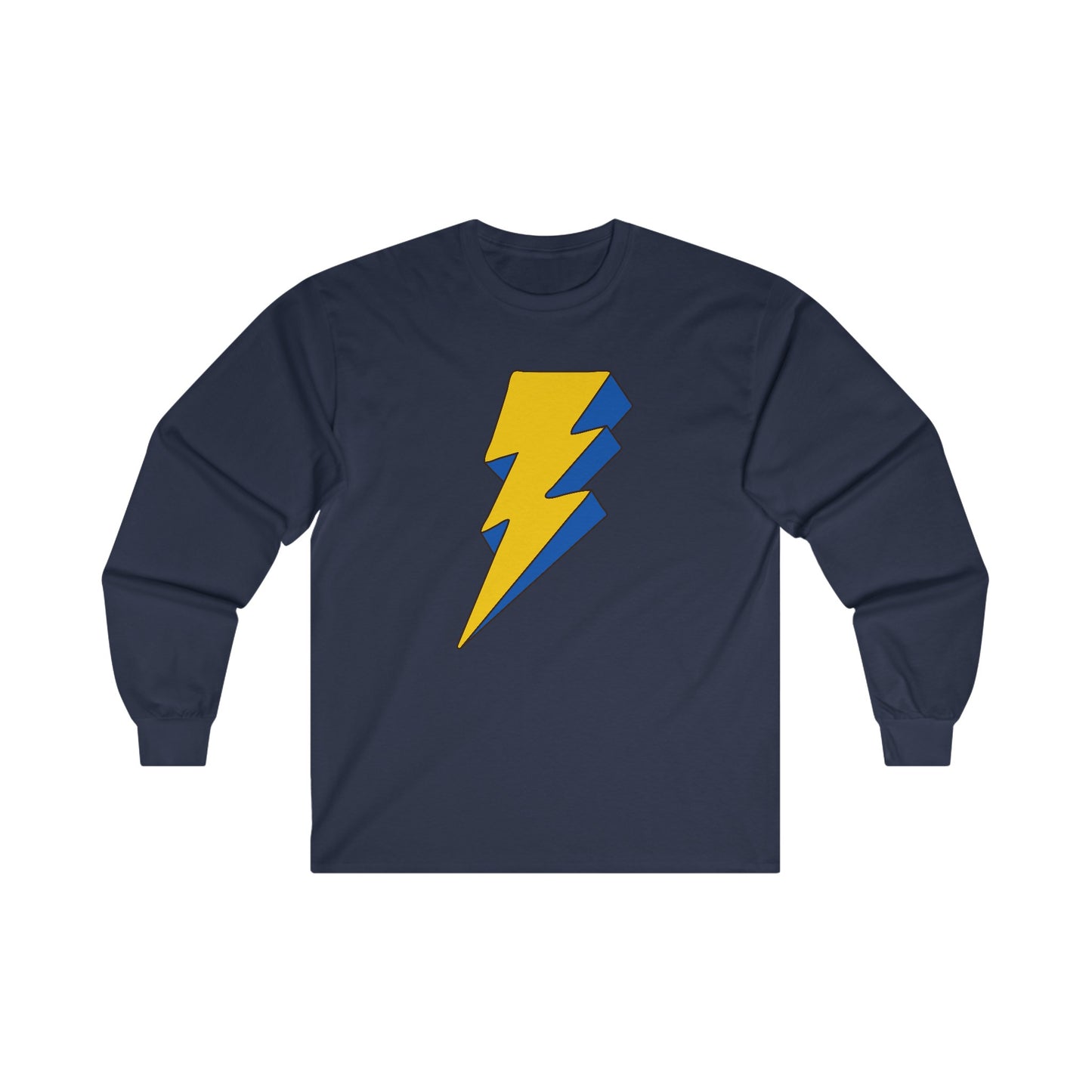 Lightning Bolt (3D) - Long Sleeve Tee