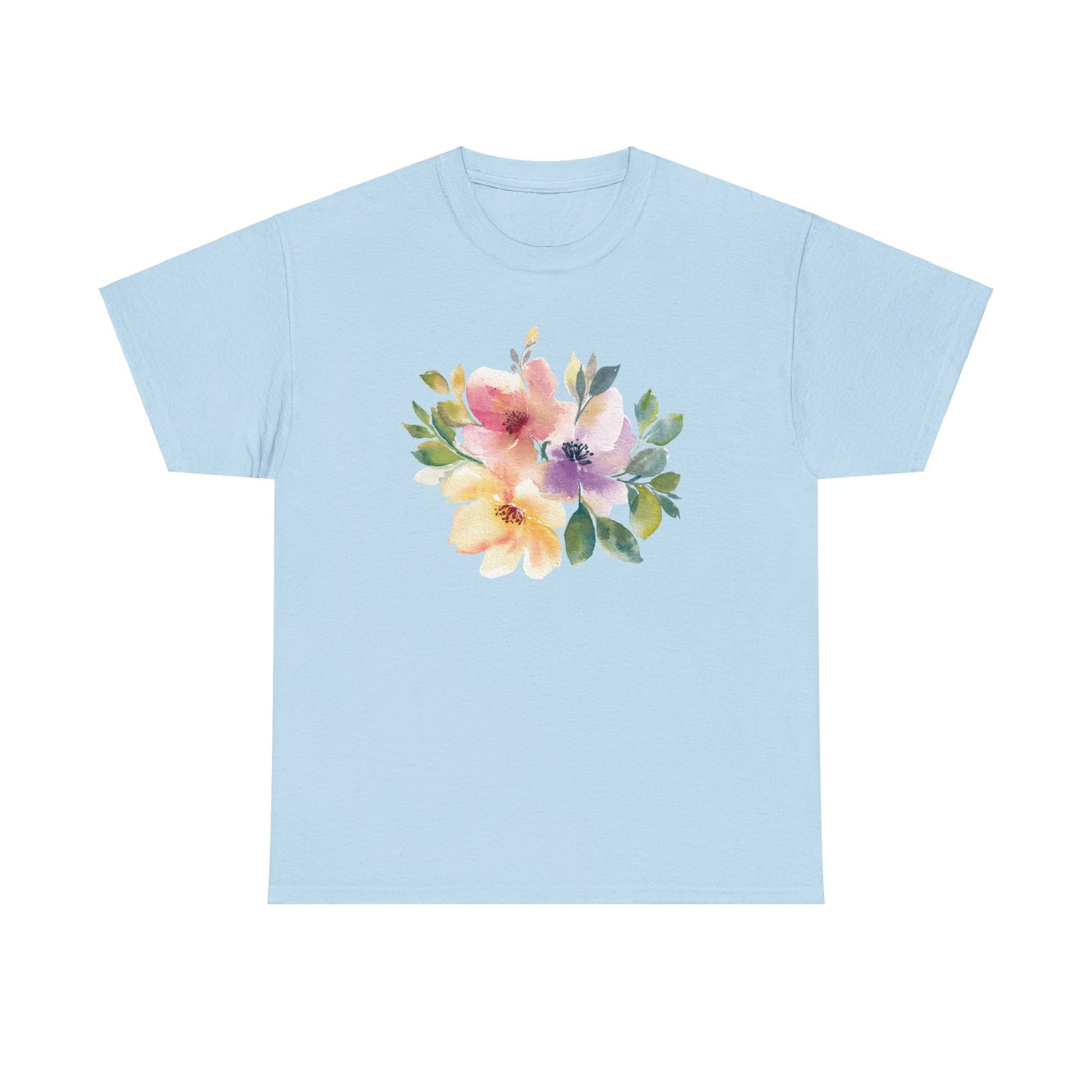 Bouquet Pastel Flowers T-shirt