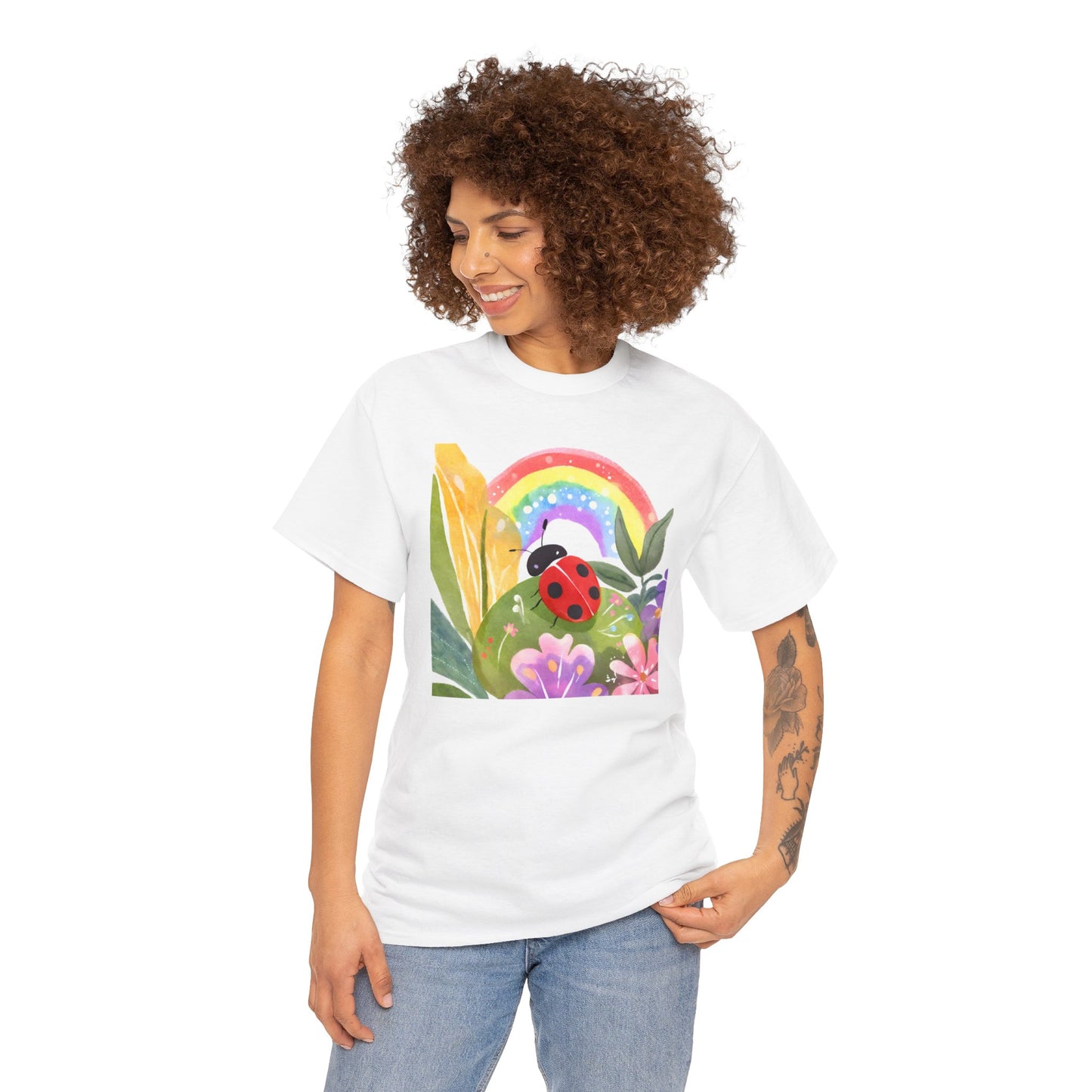 Ladybug in Garden T-shirt