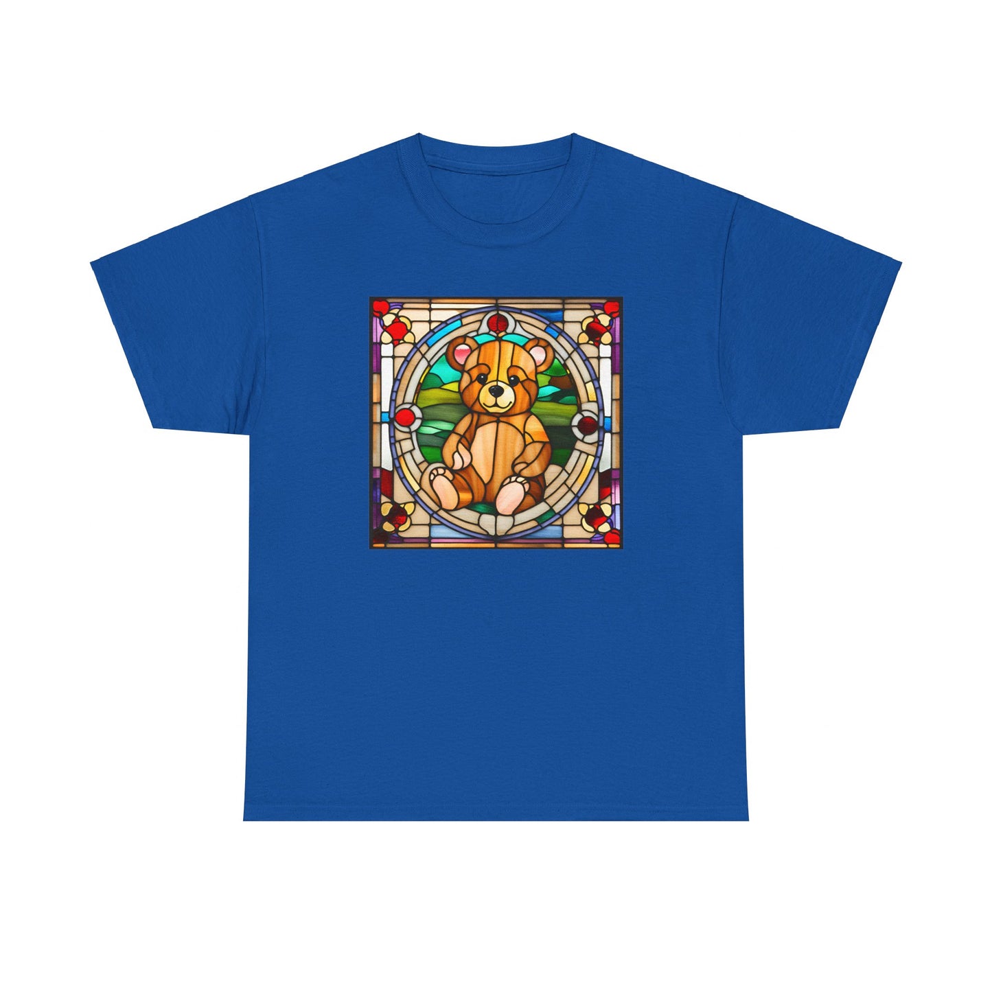 Teddy Bear Stained Glass T-shirt