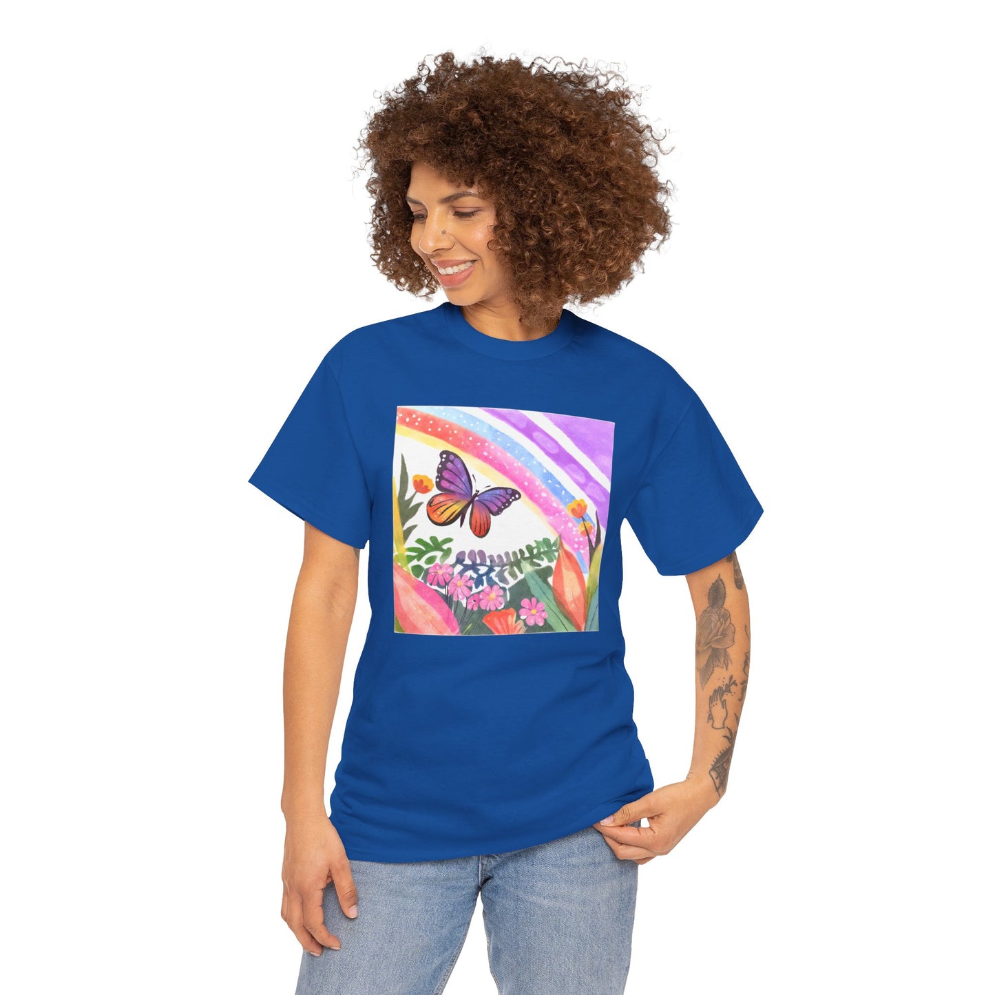 Butterfly in Garden T-shirt