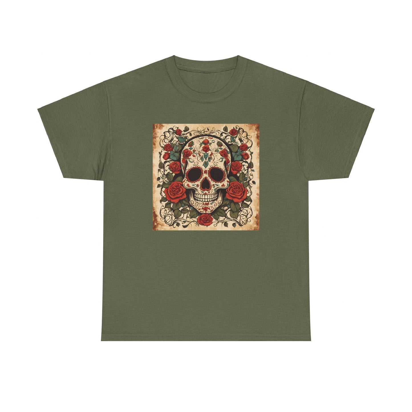 Day of the Dead Skull v1 T-shirt