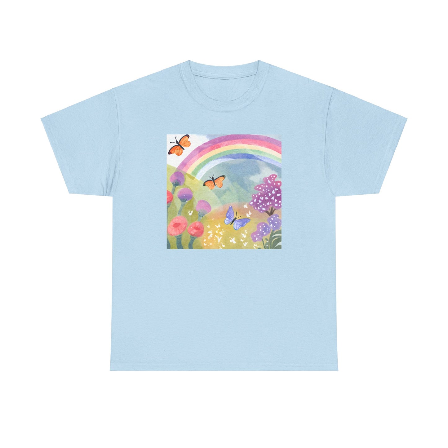 Butterflies in Garden v2 T-shirt