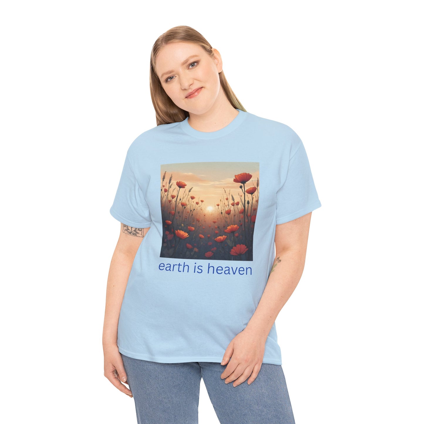 earth is heaven v4 T-shirt