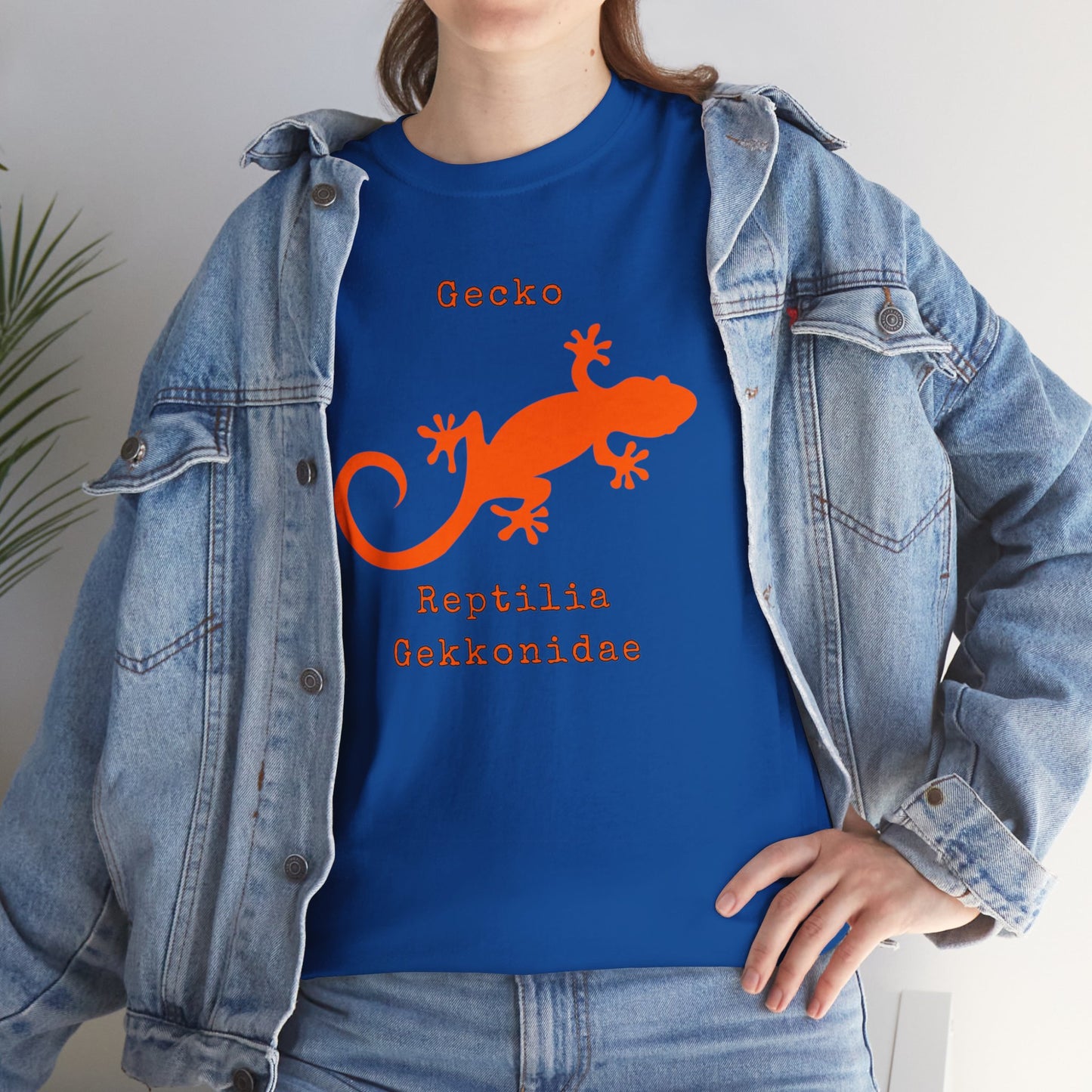 Gecko with Scientific Names T-shirt