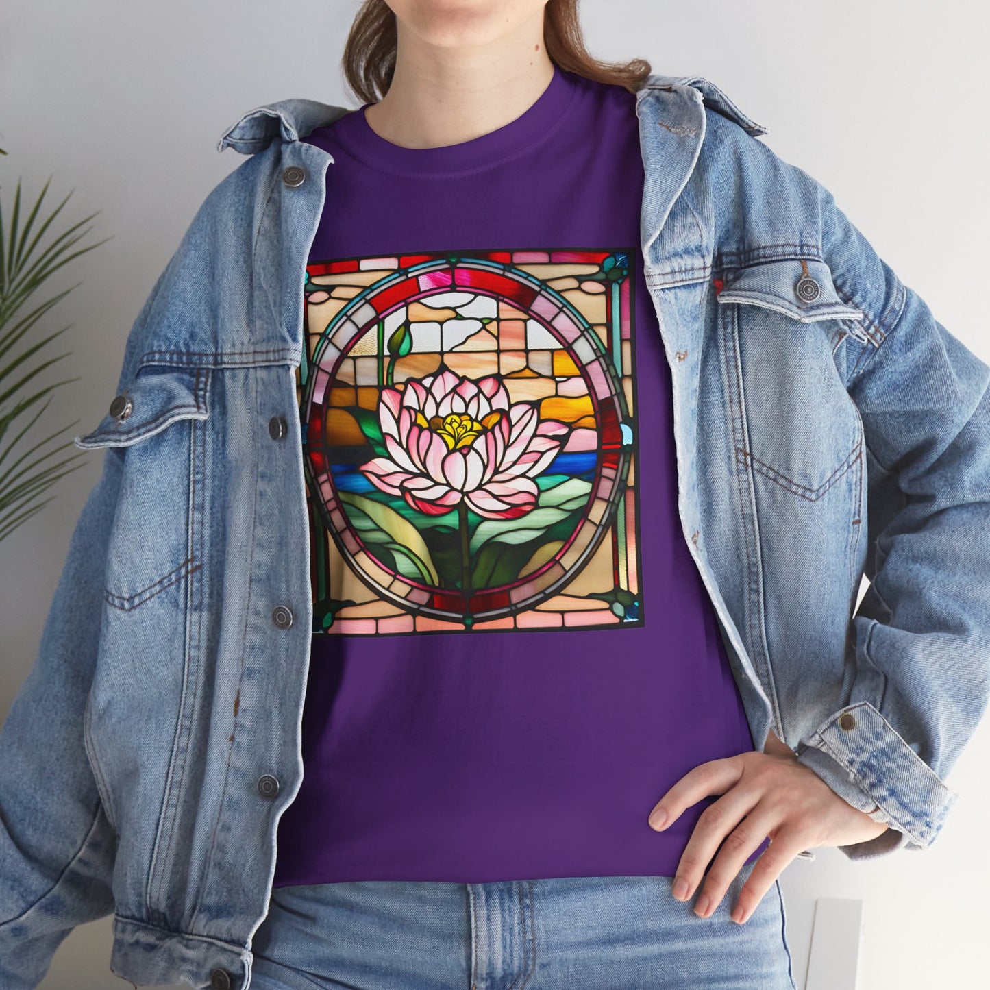 Lotus Stained Glass T-shirt