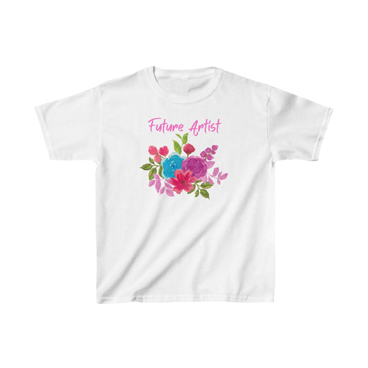 Future Artist (Water Color) - Kids Heavy Cotton™ Tee