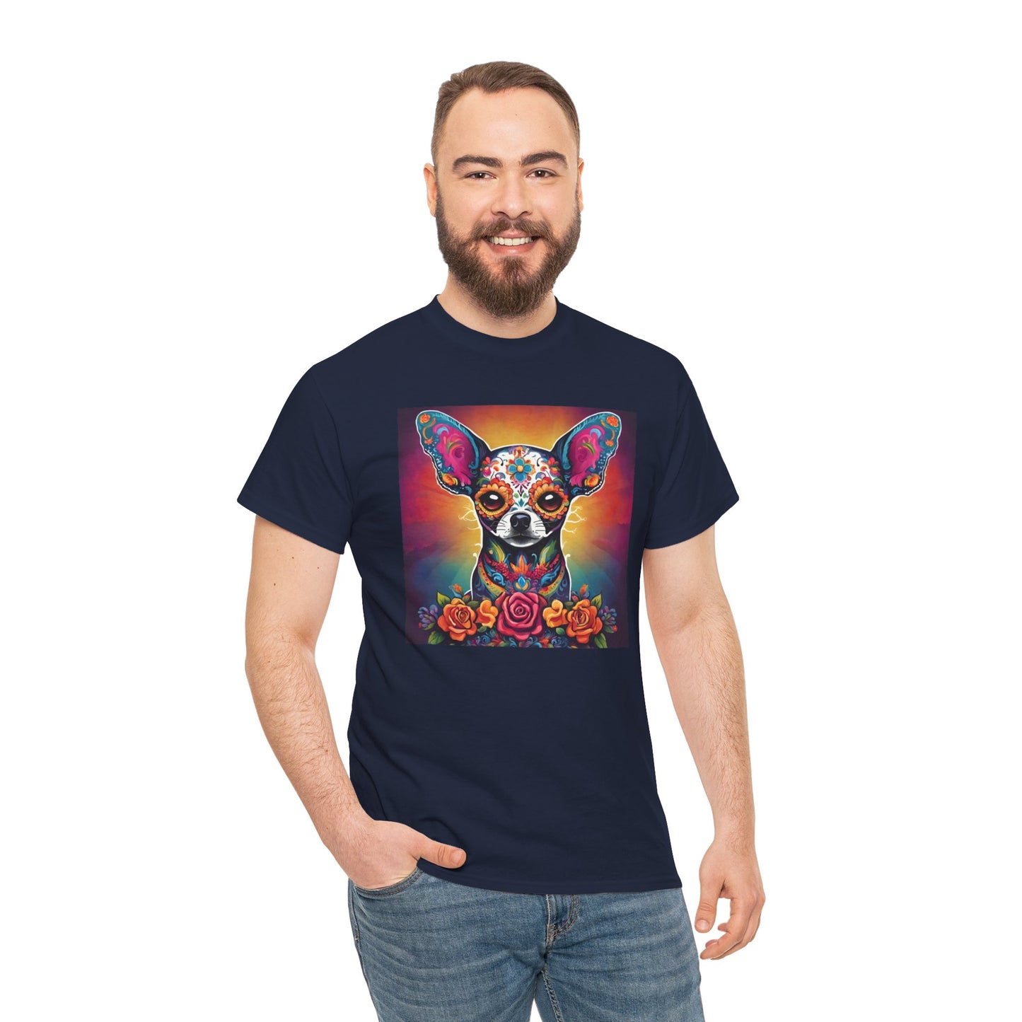 Day of the Dead Chihuahua T-shirt