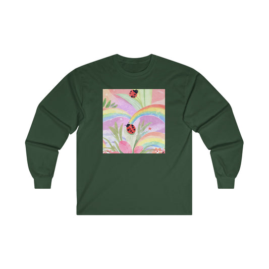 Ladybugs in Garden - Long Sleeve Tee