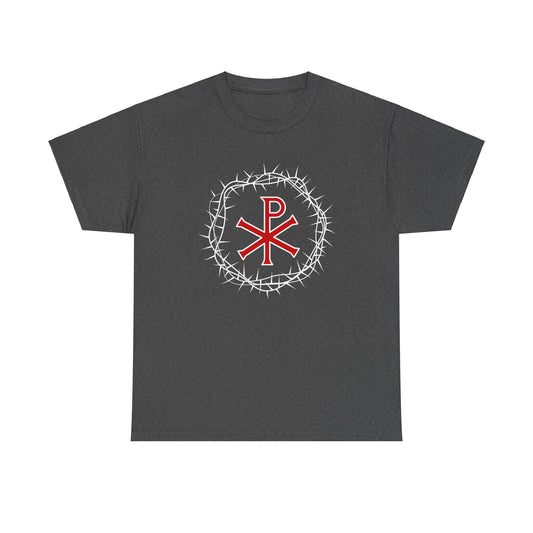 Crown of Thorns and Chi Rho T-shirt