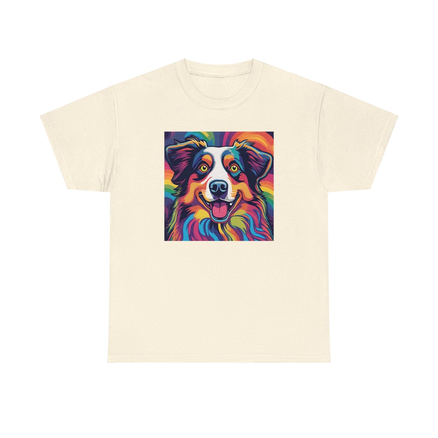 Psychedelic Australian Shepherd T-shirt