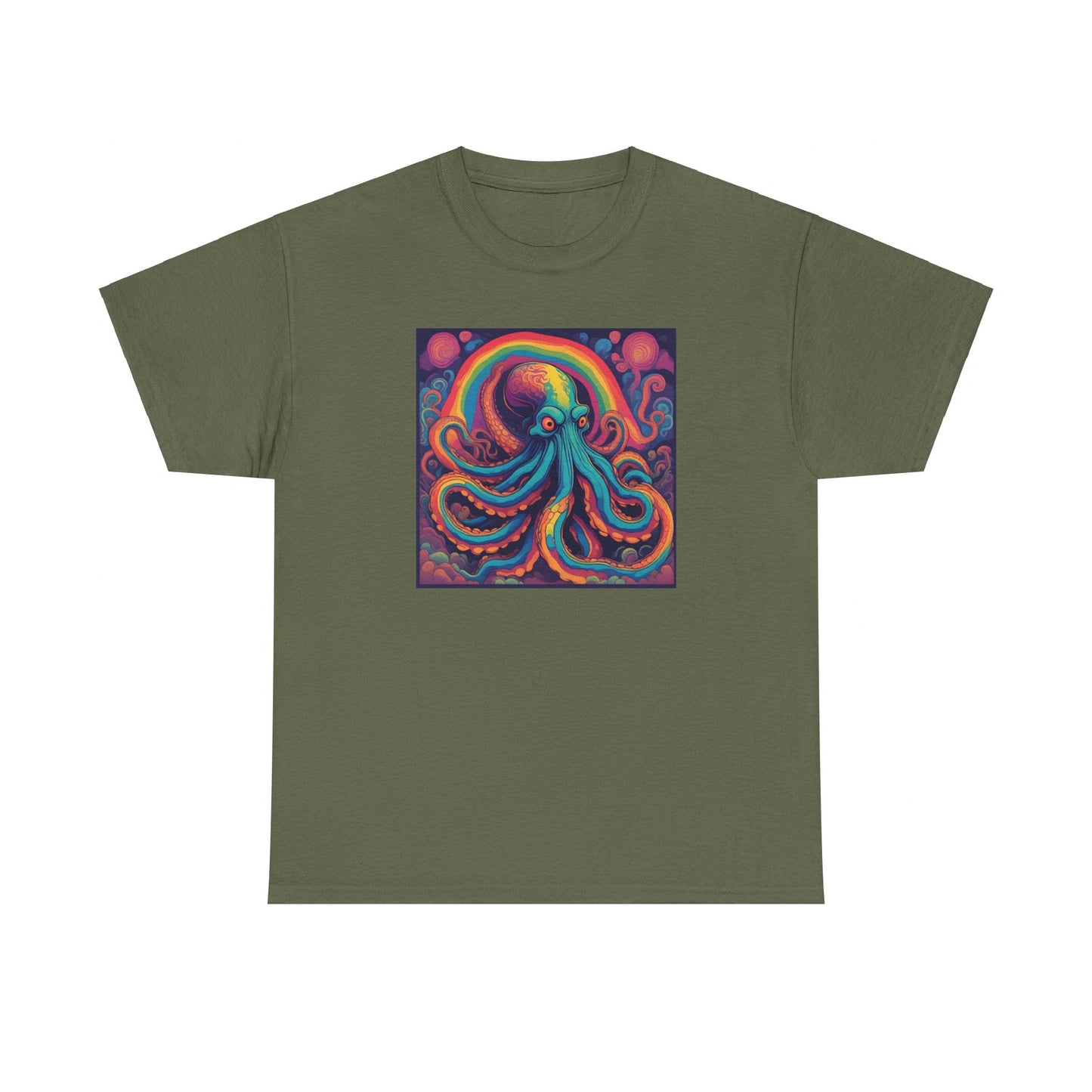 Psychedelic Kraken T-shirt