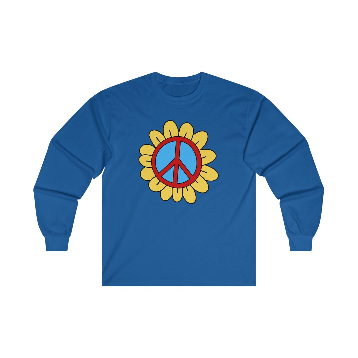 Peace Daisy - Long Sleeve Tee