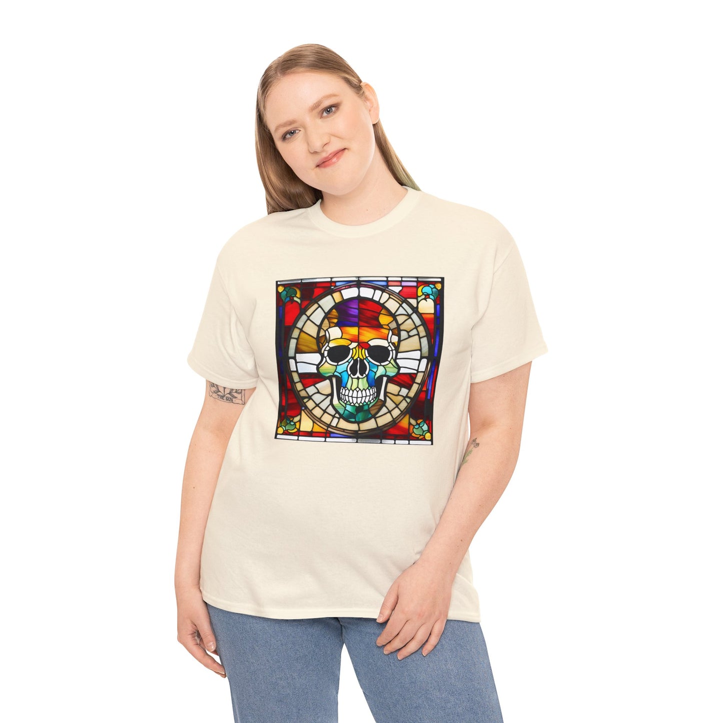 Skull Stained Glass T-shirt