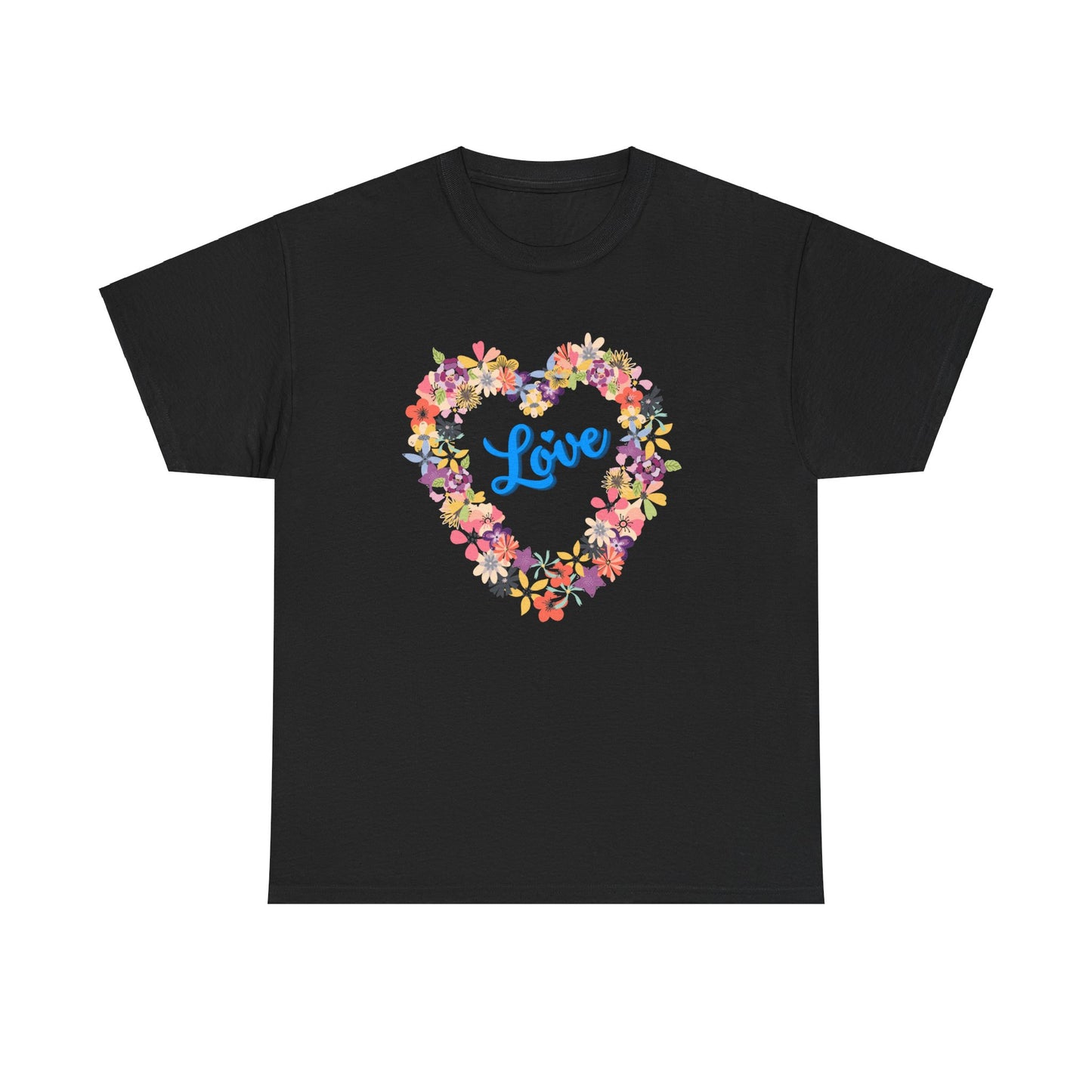 Love with Flower Heart T-shirt