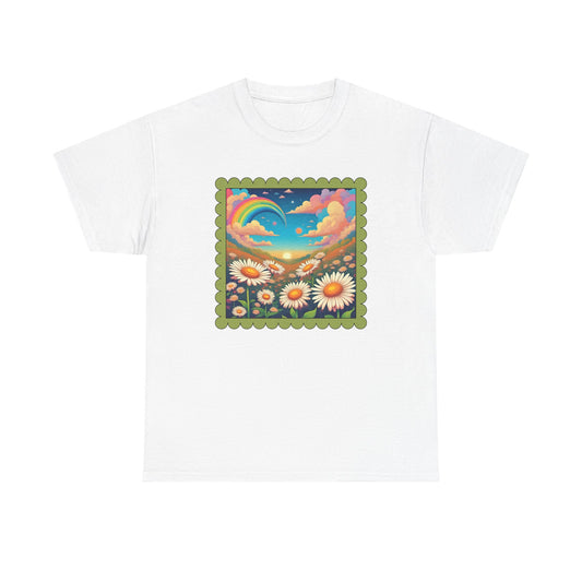 Daisies and Rainbow T-shirt