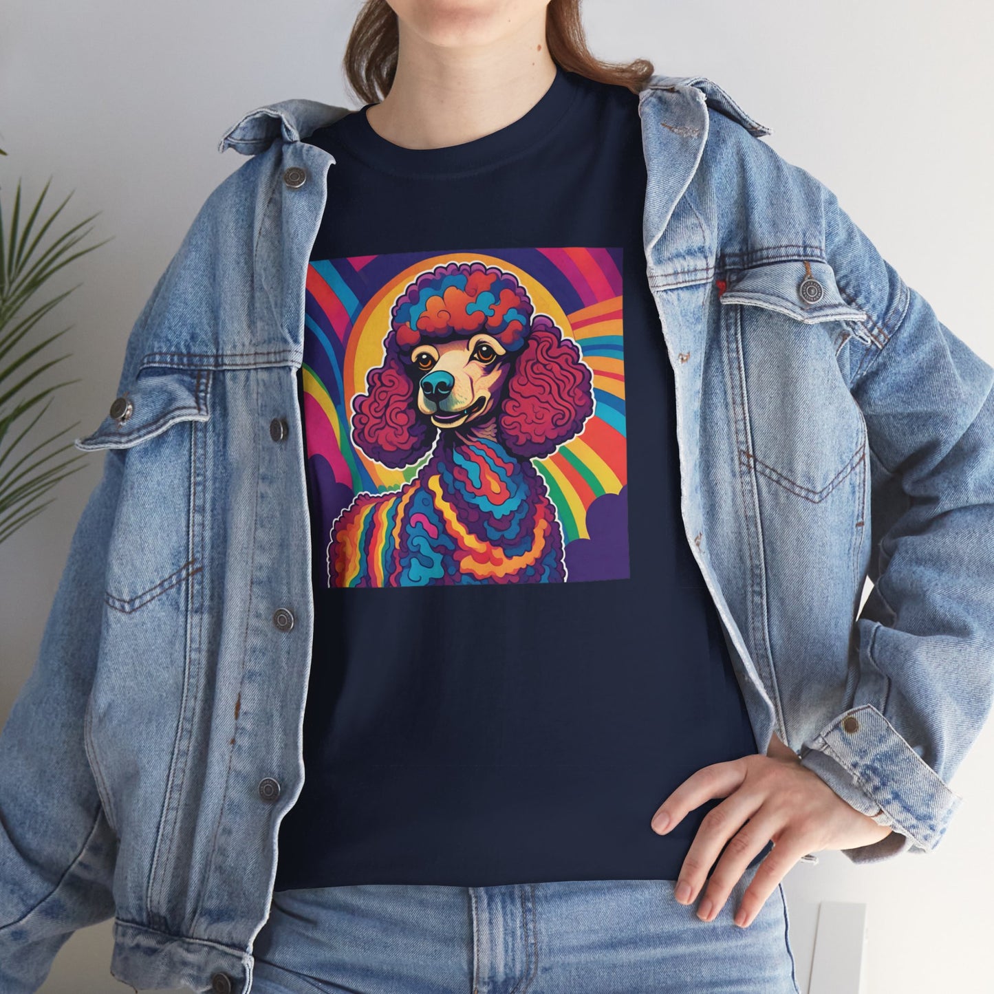 Psychedelic Poodle T-shirt