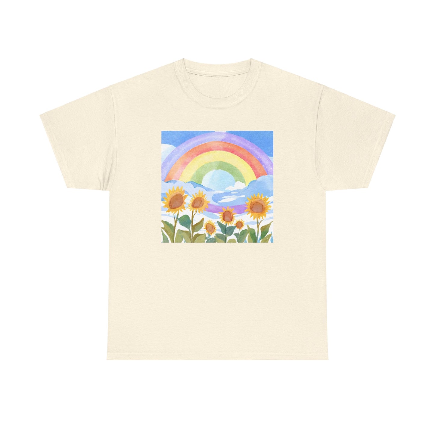 Sunflowers & Rainbow v1 T-shirt