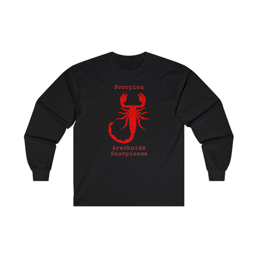 Scorpion with Scientific Names - Long Sleeve Tee