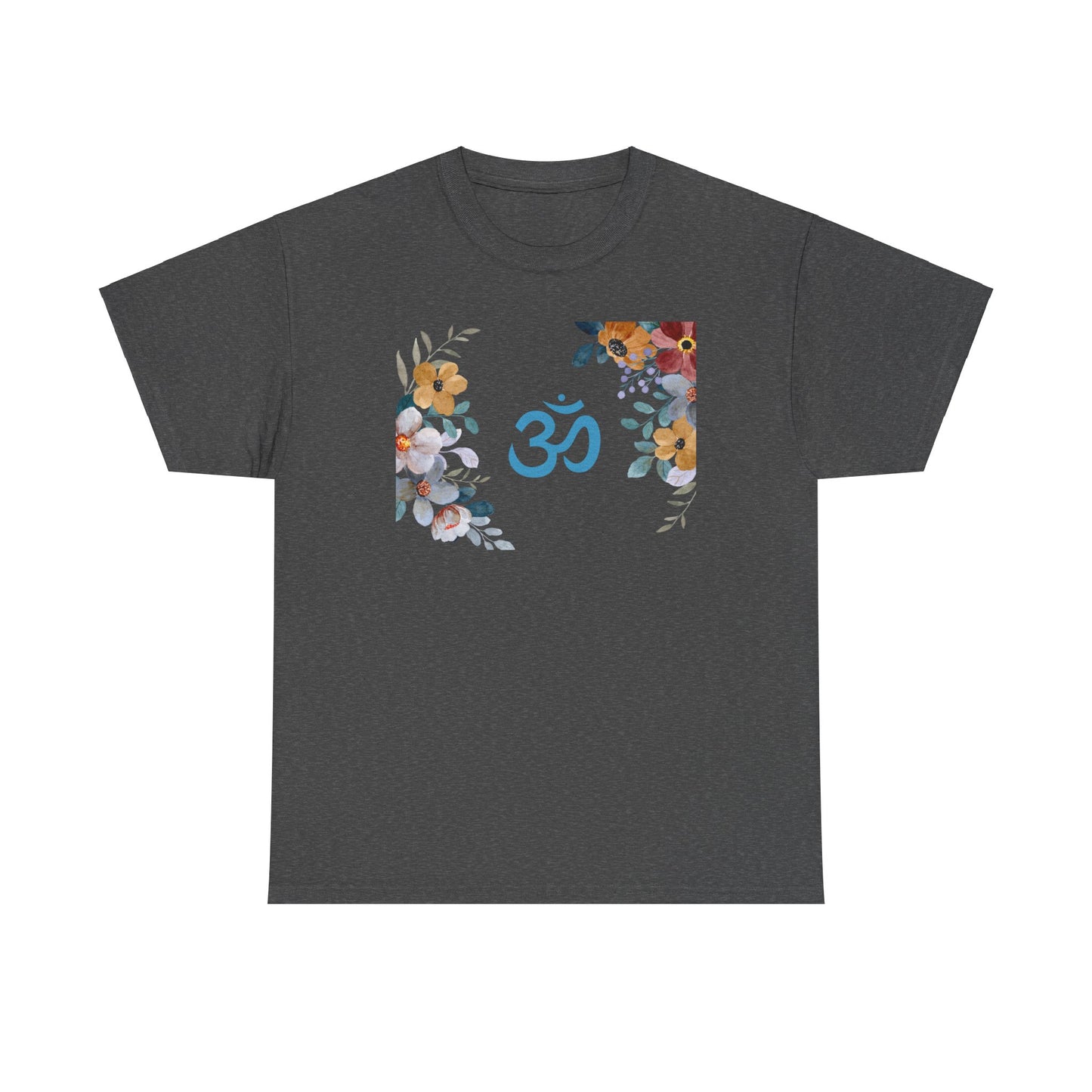 Om (with flowers) T-shirt