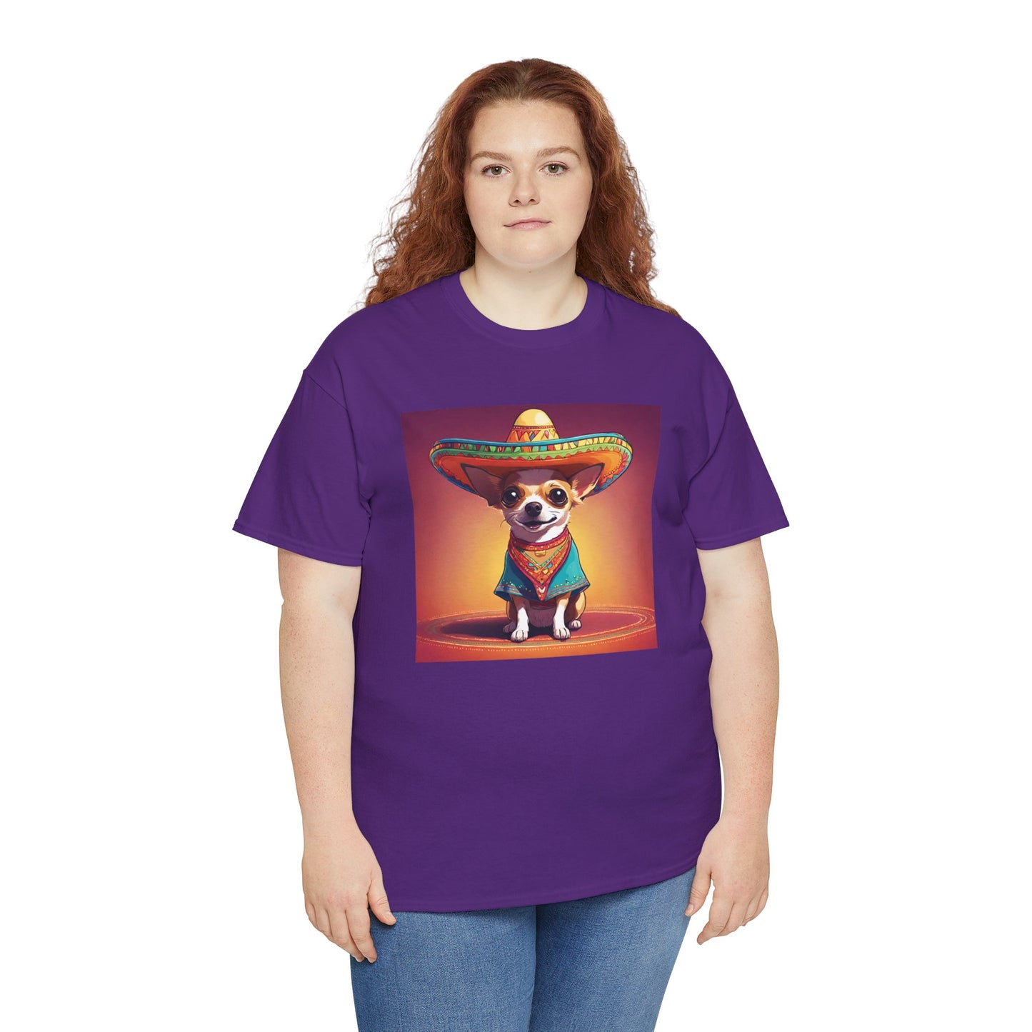 Chihuahua wearing Hat T-shirt