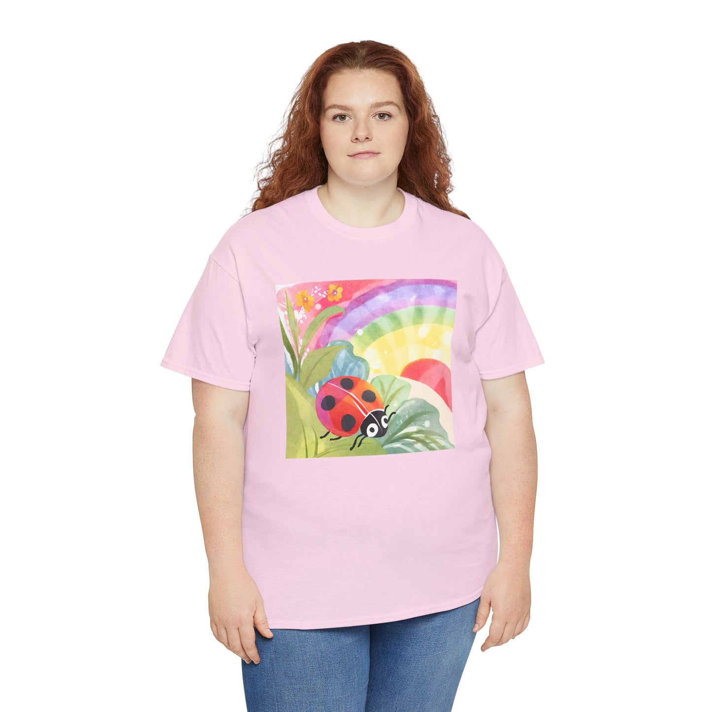 Ladybug in Garden v2 T-shirt