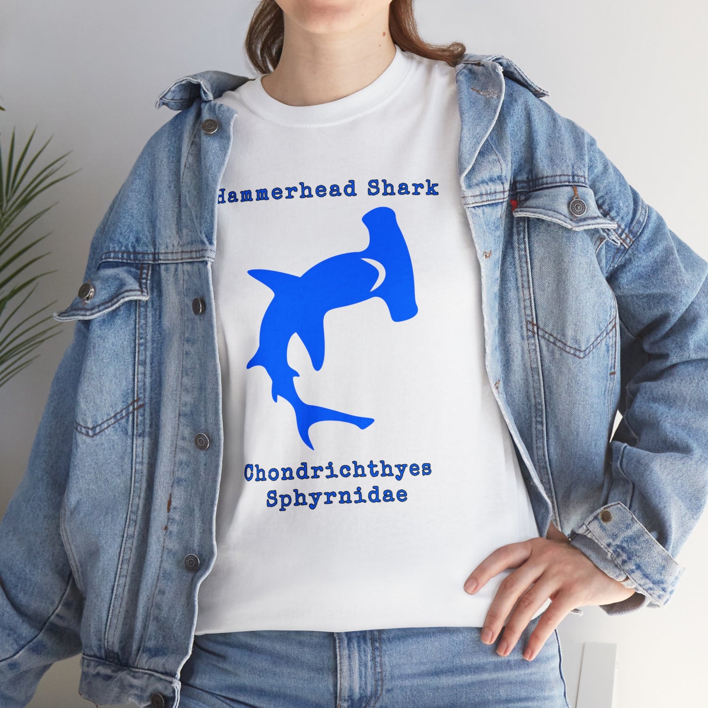 Hammerhead Shark with Scientific Names T-shirt