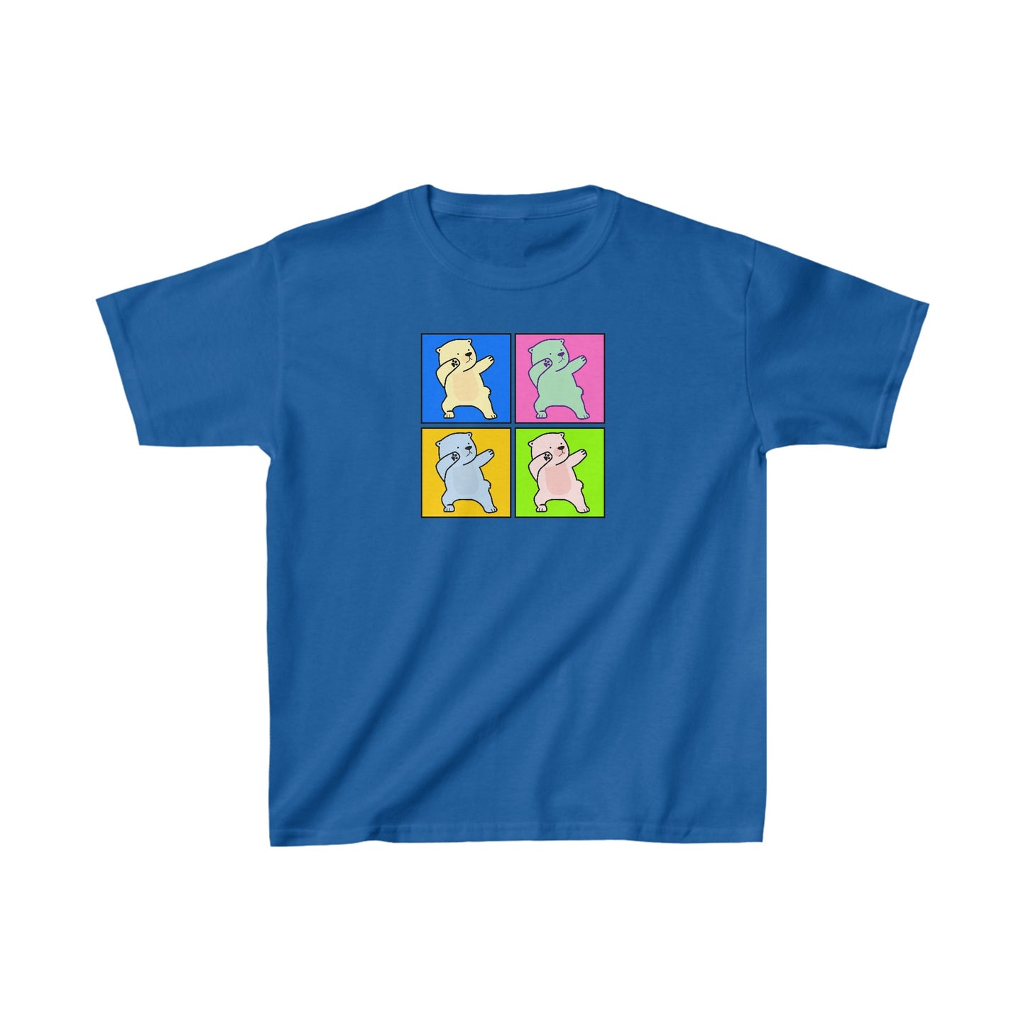 Teddy Bear Dabbing - Kids Heavy Cotton™ Tee