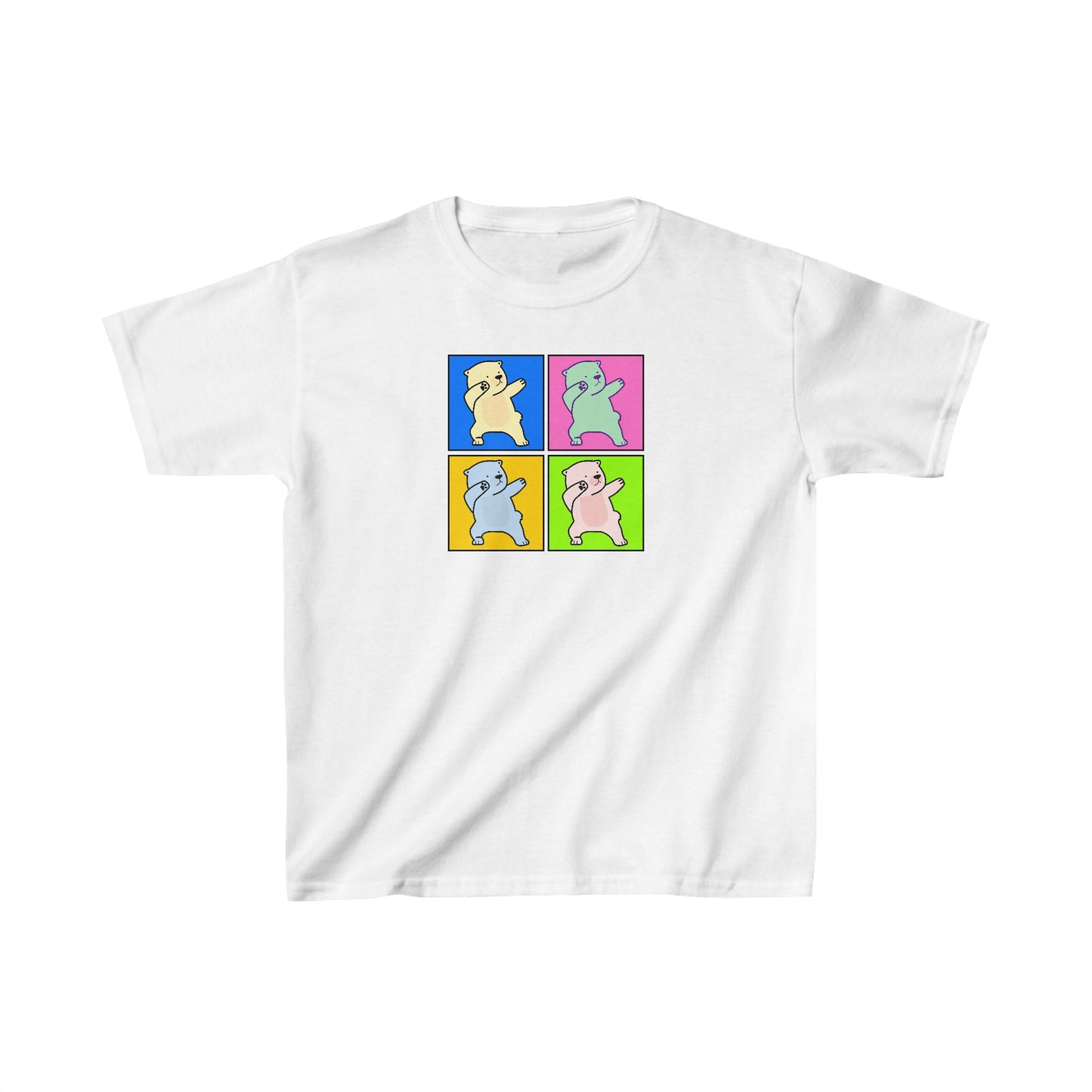 Teddy Bear Dabbing - Kids Heavy Cotton™ Tee