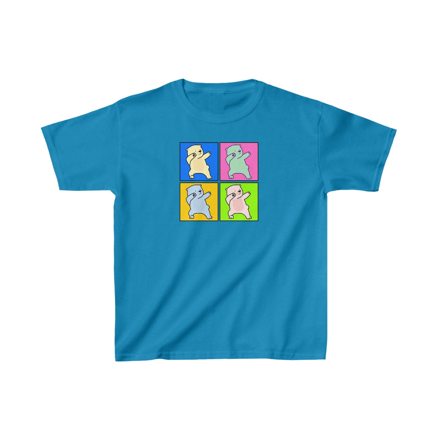 Teddy Bear Dabbing - Kids Heavy Cotton™ Tee