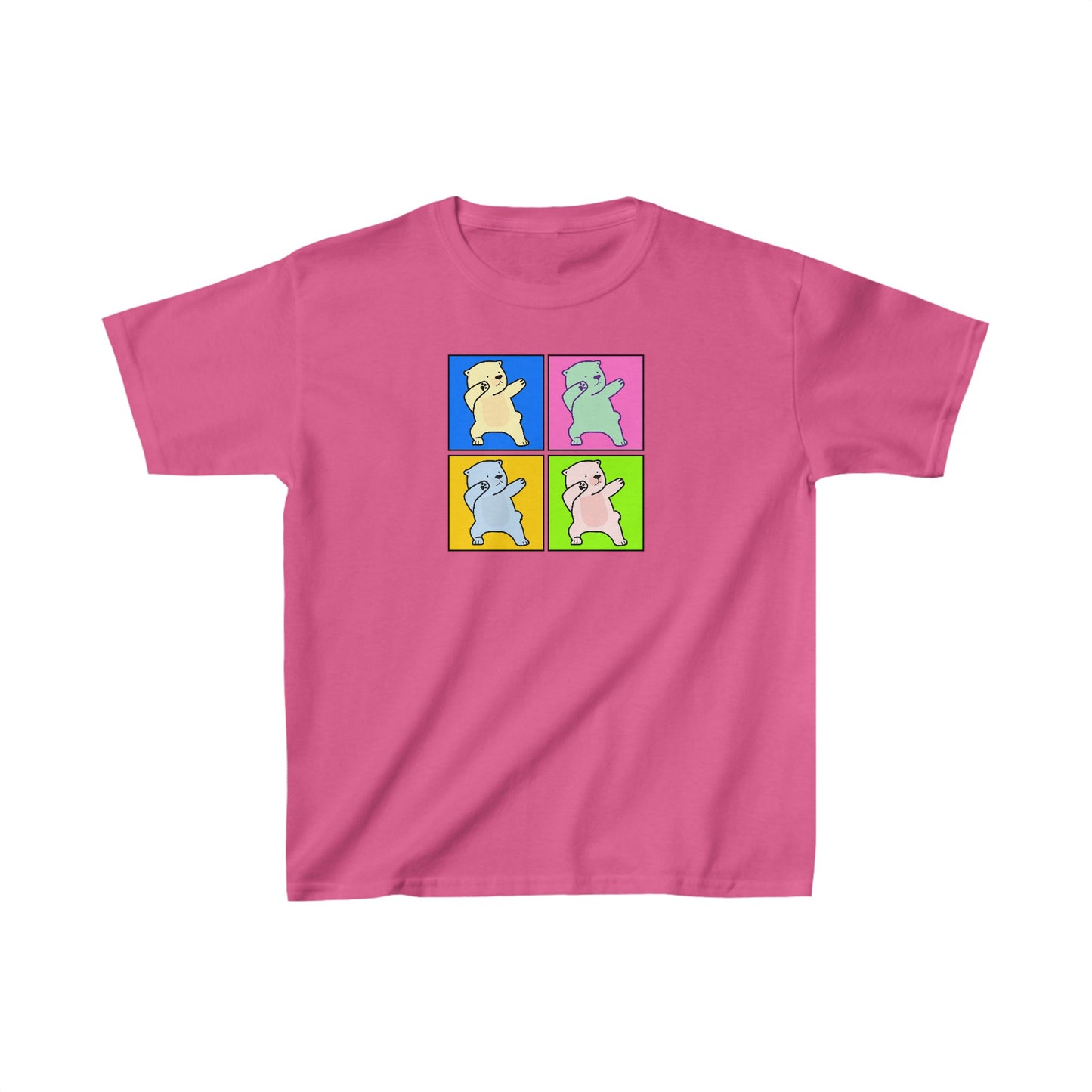 Teddy Bear Dabbing - Kids Heavy Cotton™ Tee