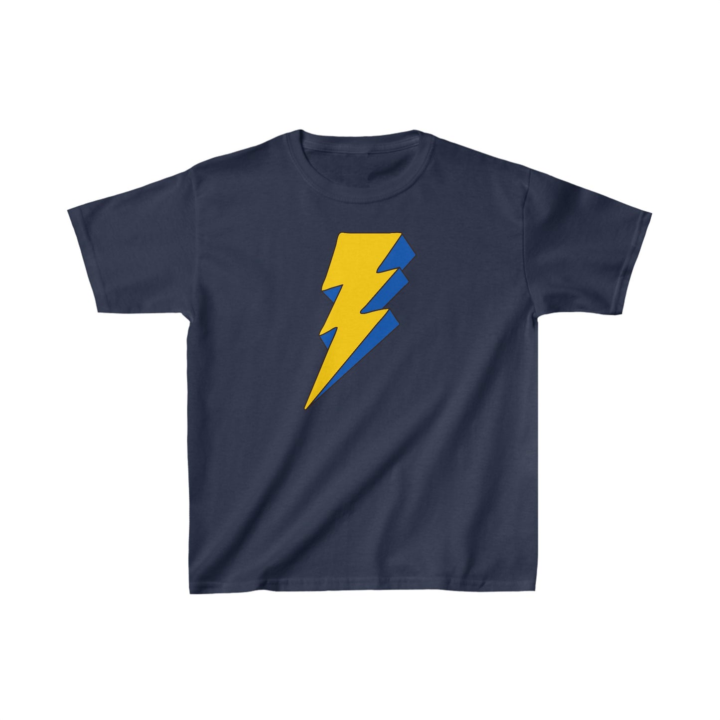 Lightning Bolt (3D) - Kids Heavy Cotton™ Tee