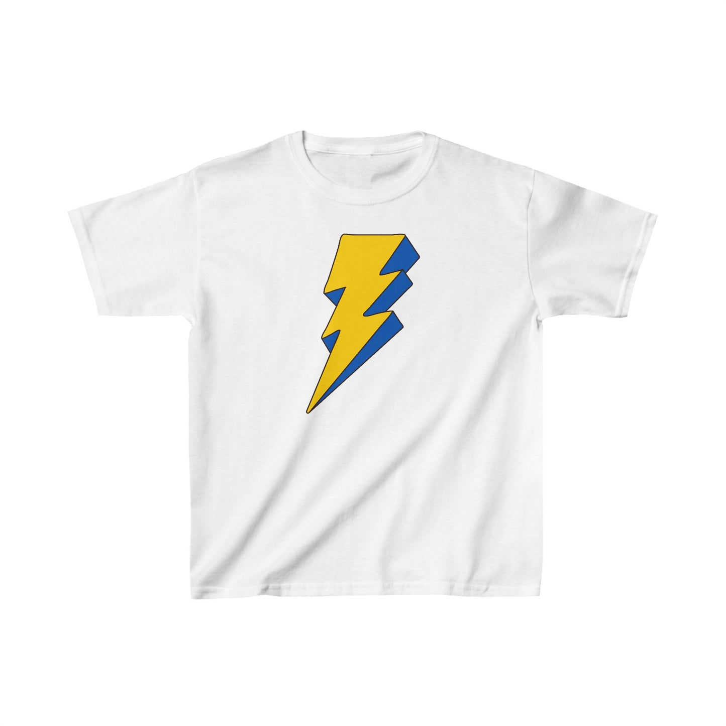 Lightning Bolt (3D) - Kids Heavy Cotton™ Tee