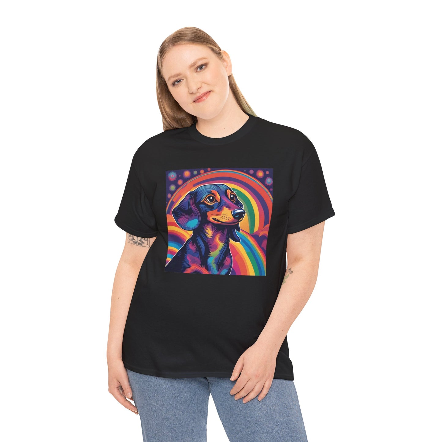 Psychedelic Dachshund T-shirt