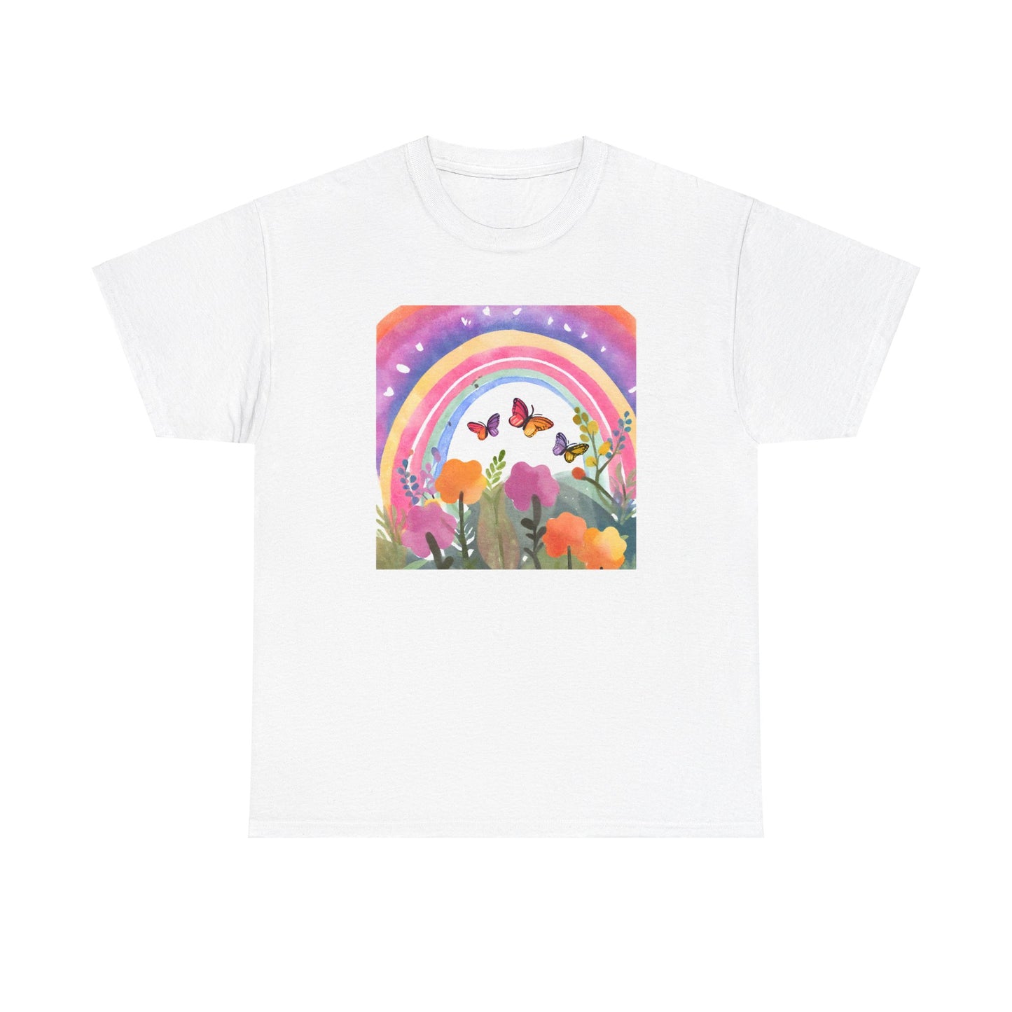 Butterflies in Garden V1 T-shirt