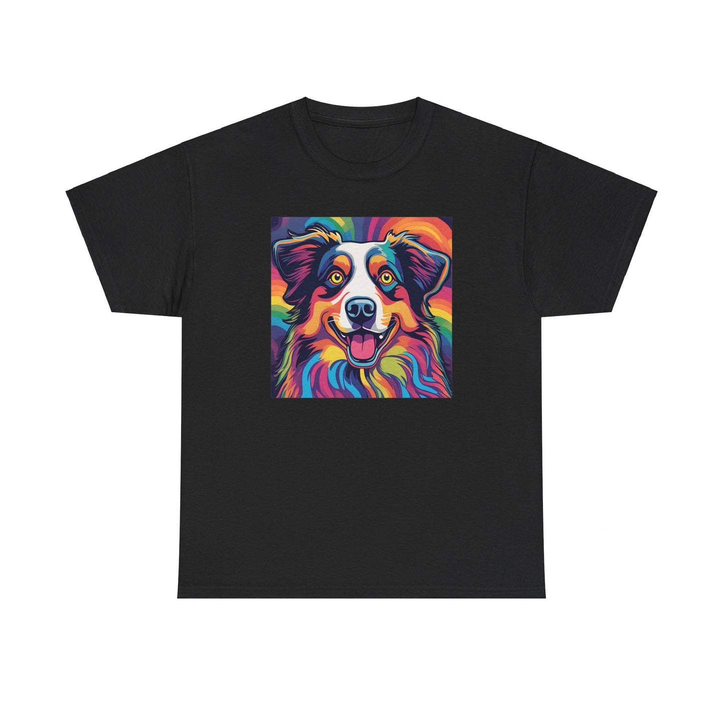 Psychedelic Australian Shepherd T-shirt