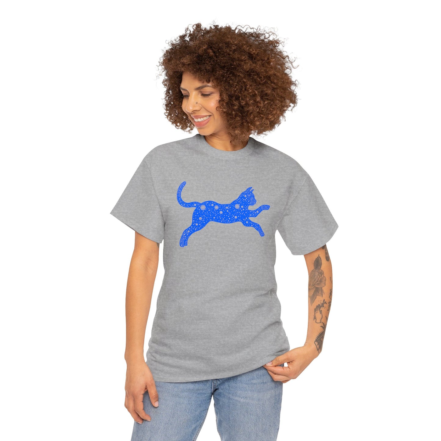 Cat Leaping T-shirt