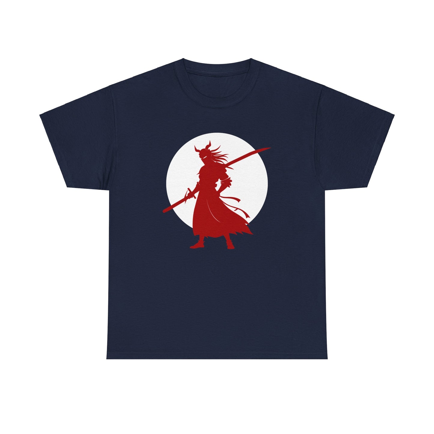 Samurai with ōdachi (long sword) T-shirt