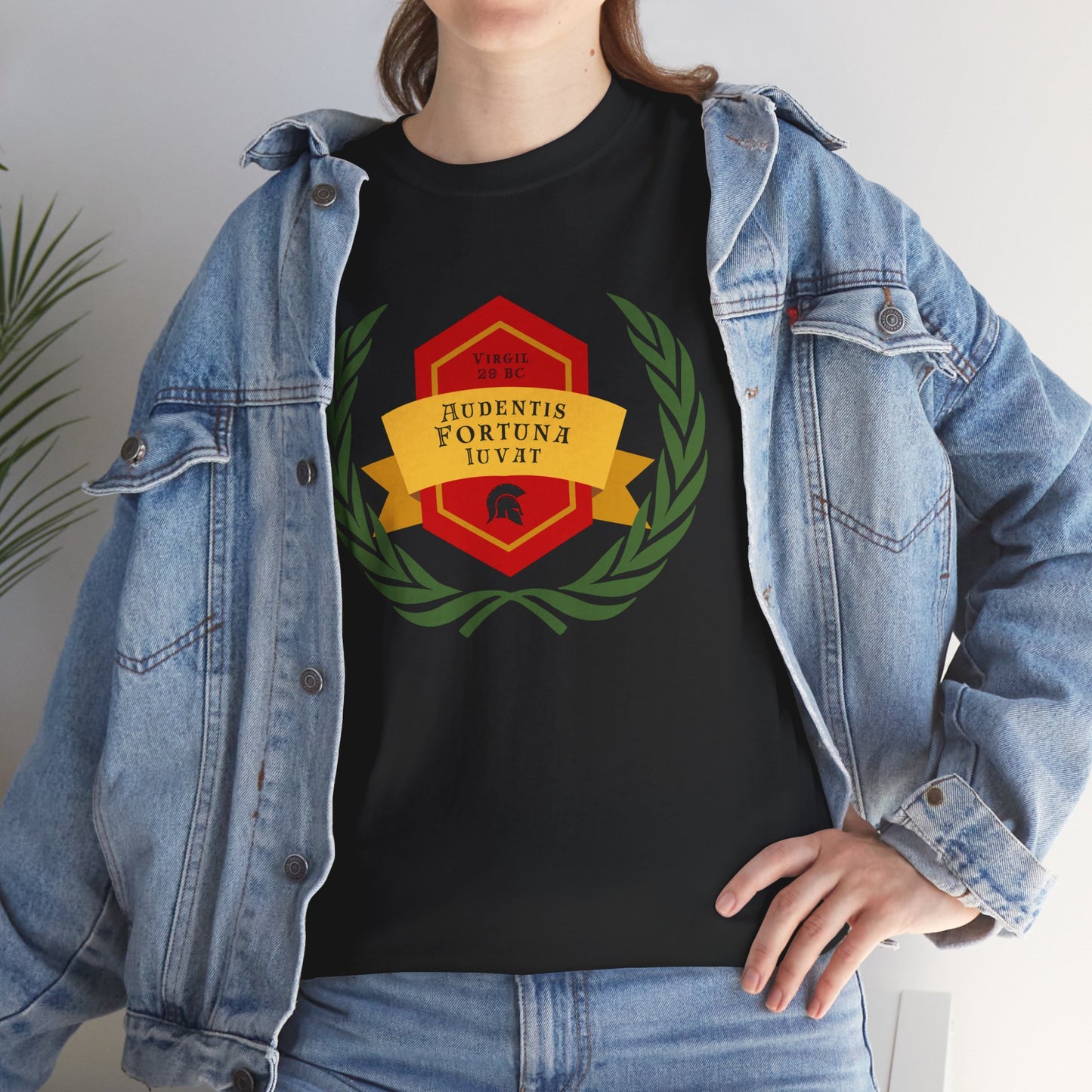 Audentis Fortuna Iuvat ("Fortune favors the Brave/Bold" - Virgil) T-shirt