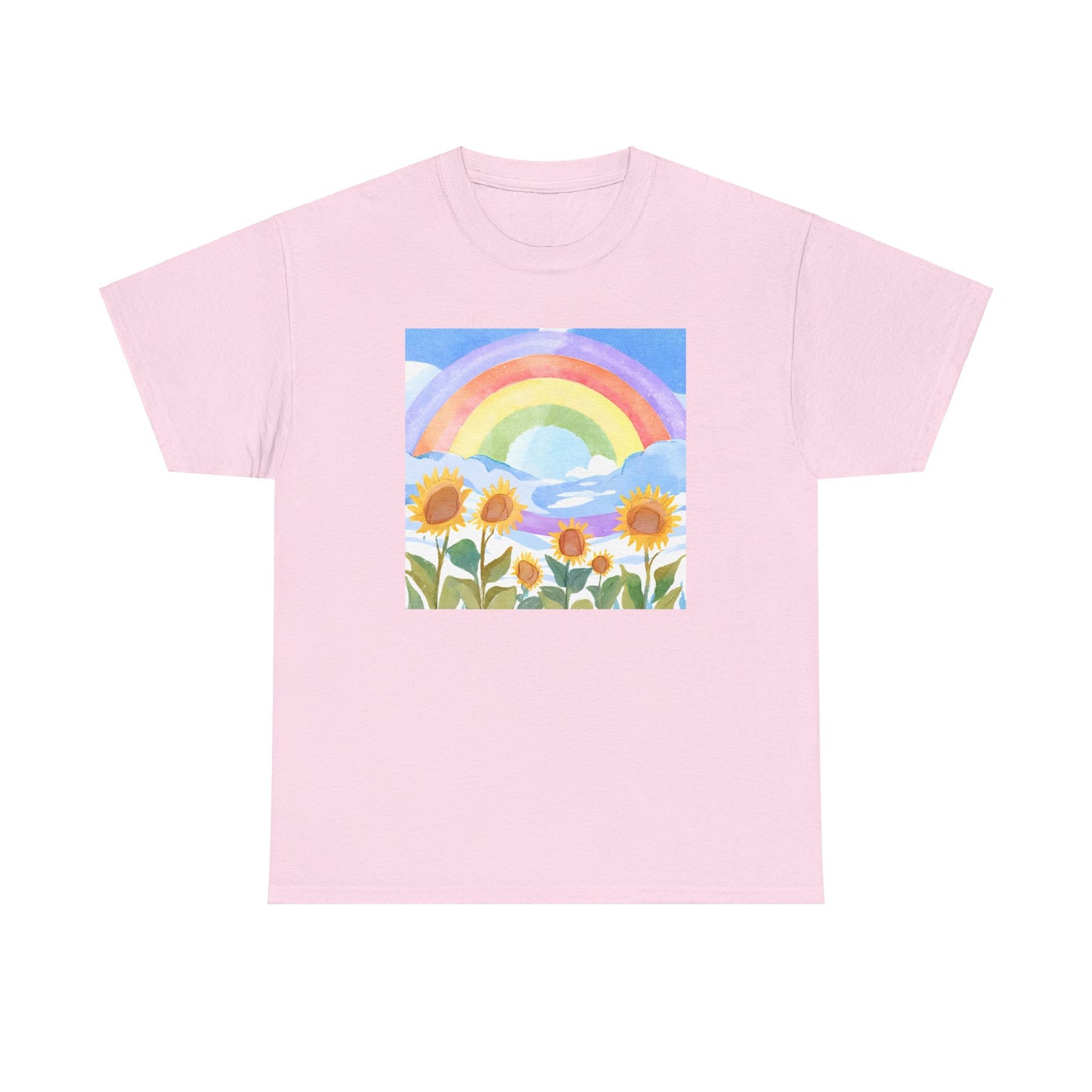 Sunflowers & Rainbow v1 T-shirt