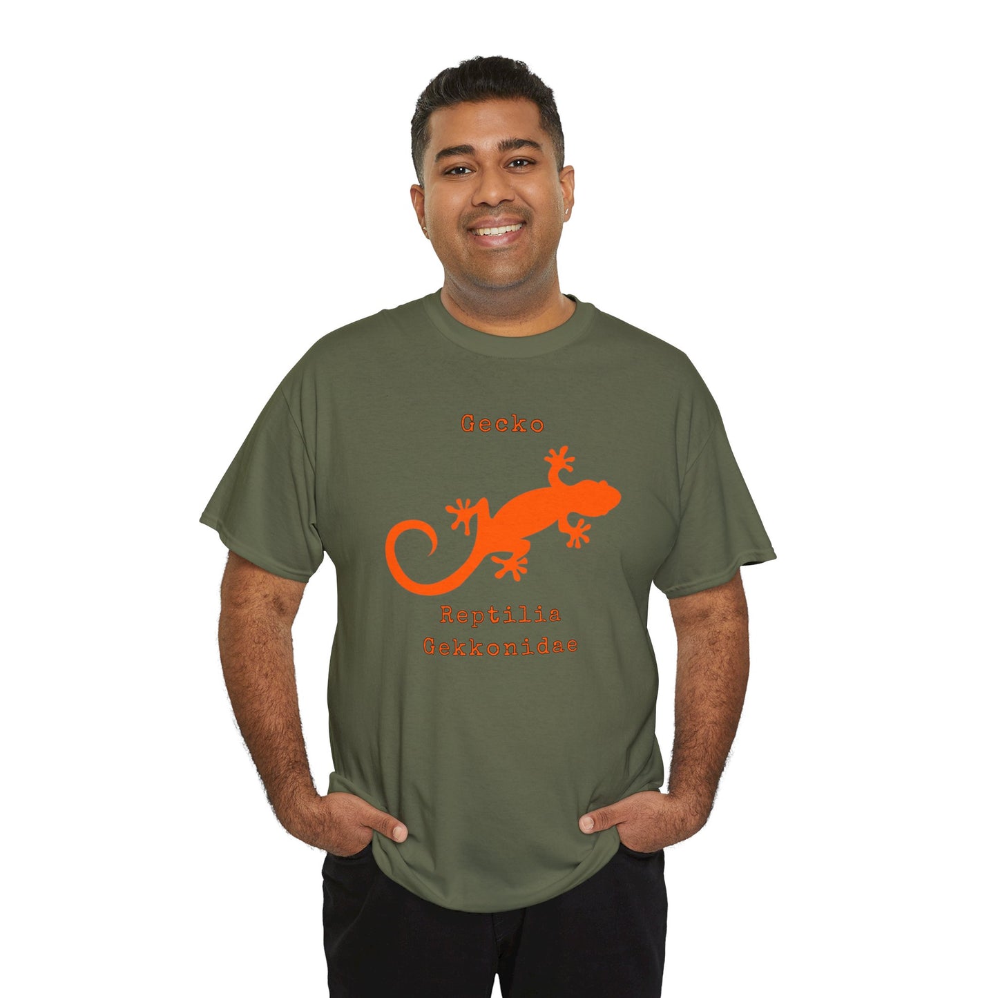 Gecko with Scientific Names T-shirt